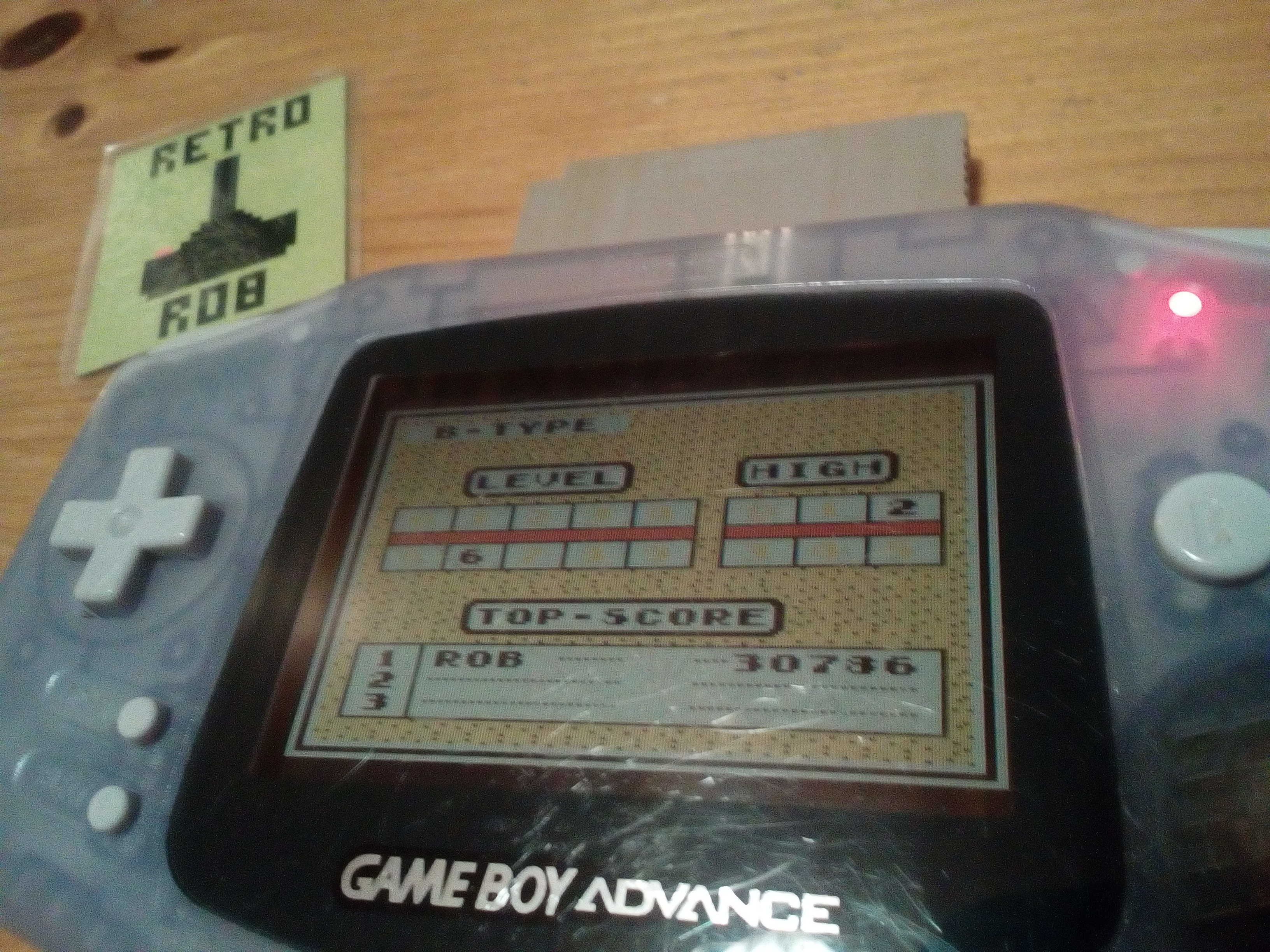 RetroRob: Tetris: Type B [Level 6 / High 2] (Game Boy) 30,786 points on 2020-10-11 13:12:35