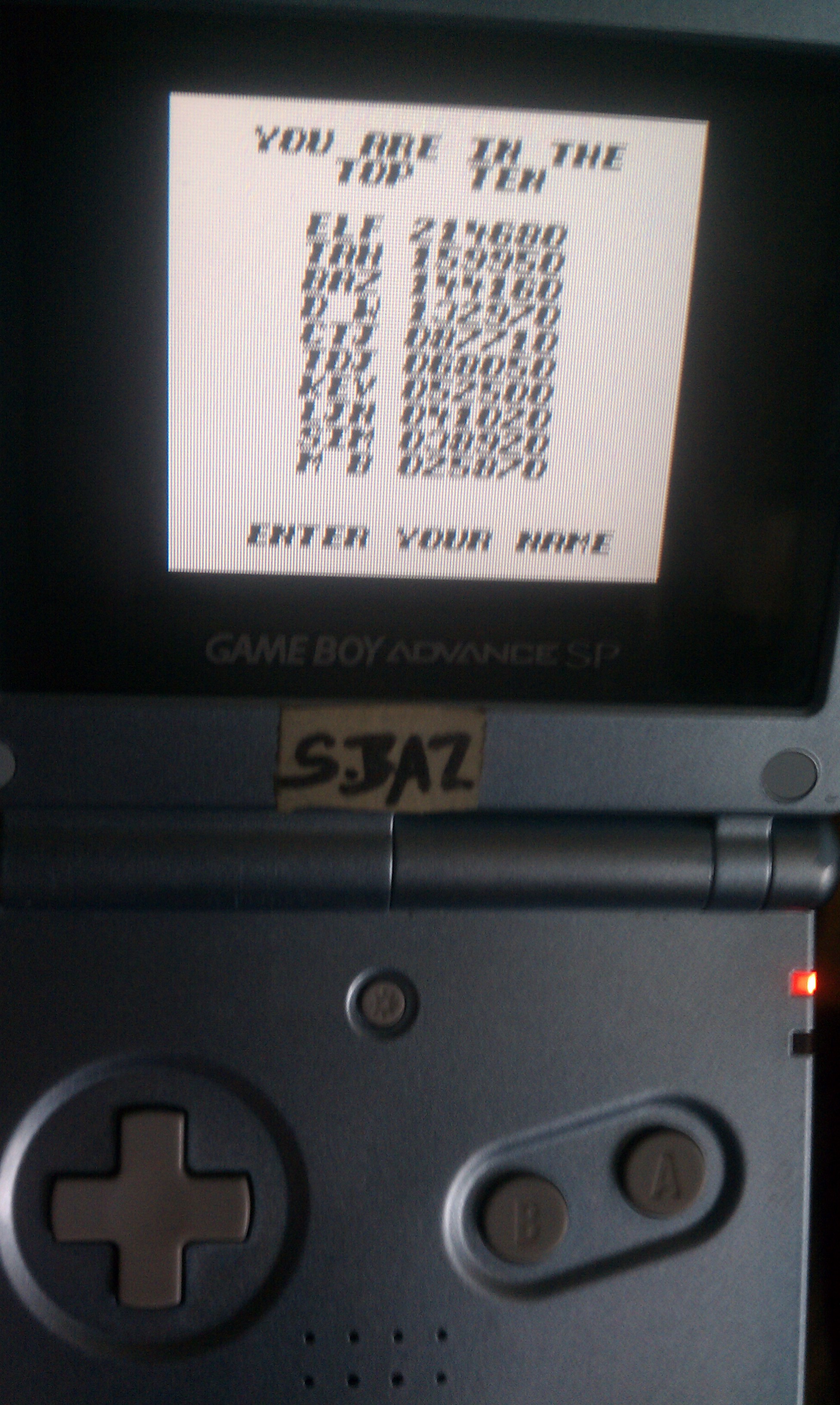S.BAZ: The Amazing Spider-Man (Game Boy) 144,160 points on 2018-08-24 17:02:37