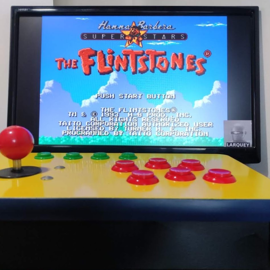 Larquey: The Flintstones (Sega Genesis / MegaDrive Emulated) 4,400 points on 2021-09-25 03:46:18