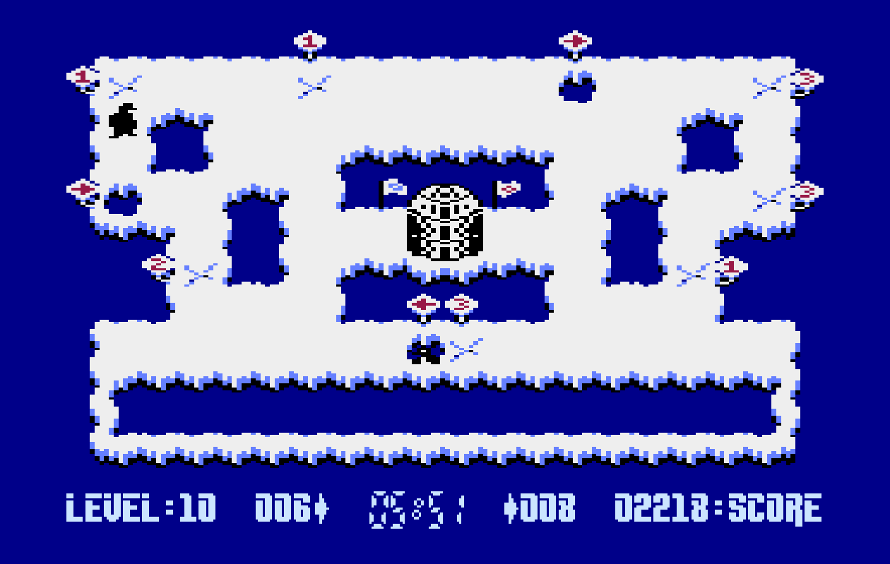 McKong: The Great Return Of The Penguins (Atari 400/800/XL/XE Emulated) 2,218 points on 2016-01-12 00:31:34