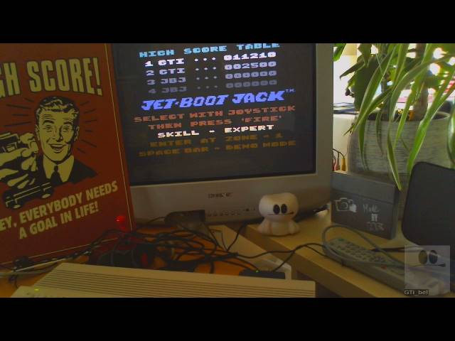 GTibel: The Legend Of Jet-Boot Jack [Expert] (Commodore 64) 11,210 points on 2019-02-15 04:46:17