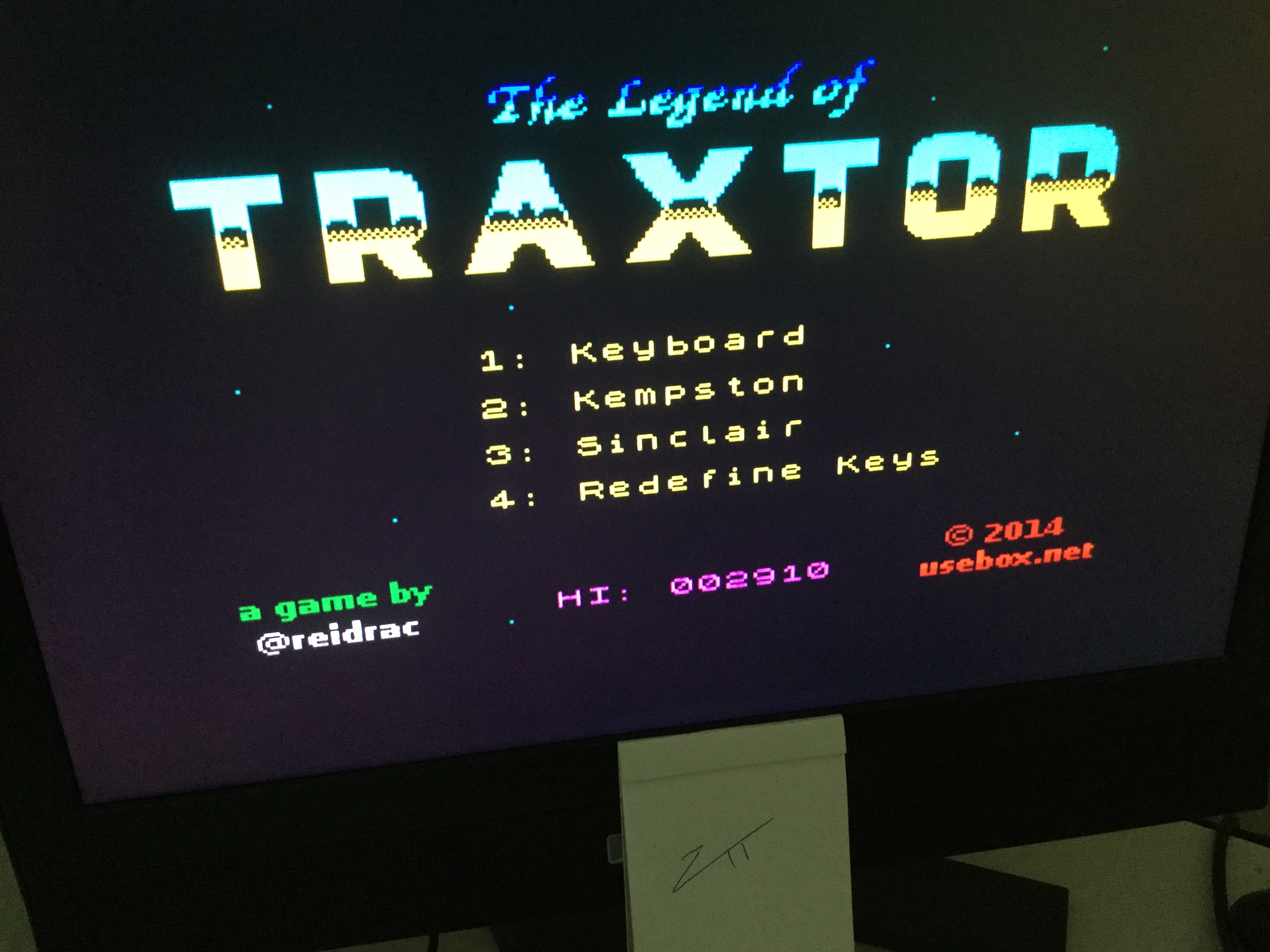 Frankie: The Legend of Traxtor (ZX Spectrum) 2,910 points on 2022-06-03 01:33:51