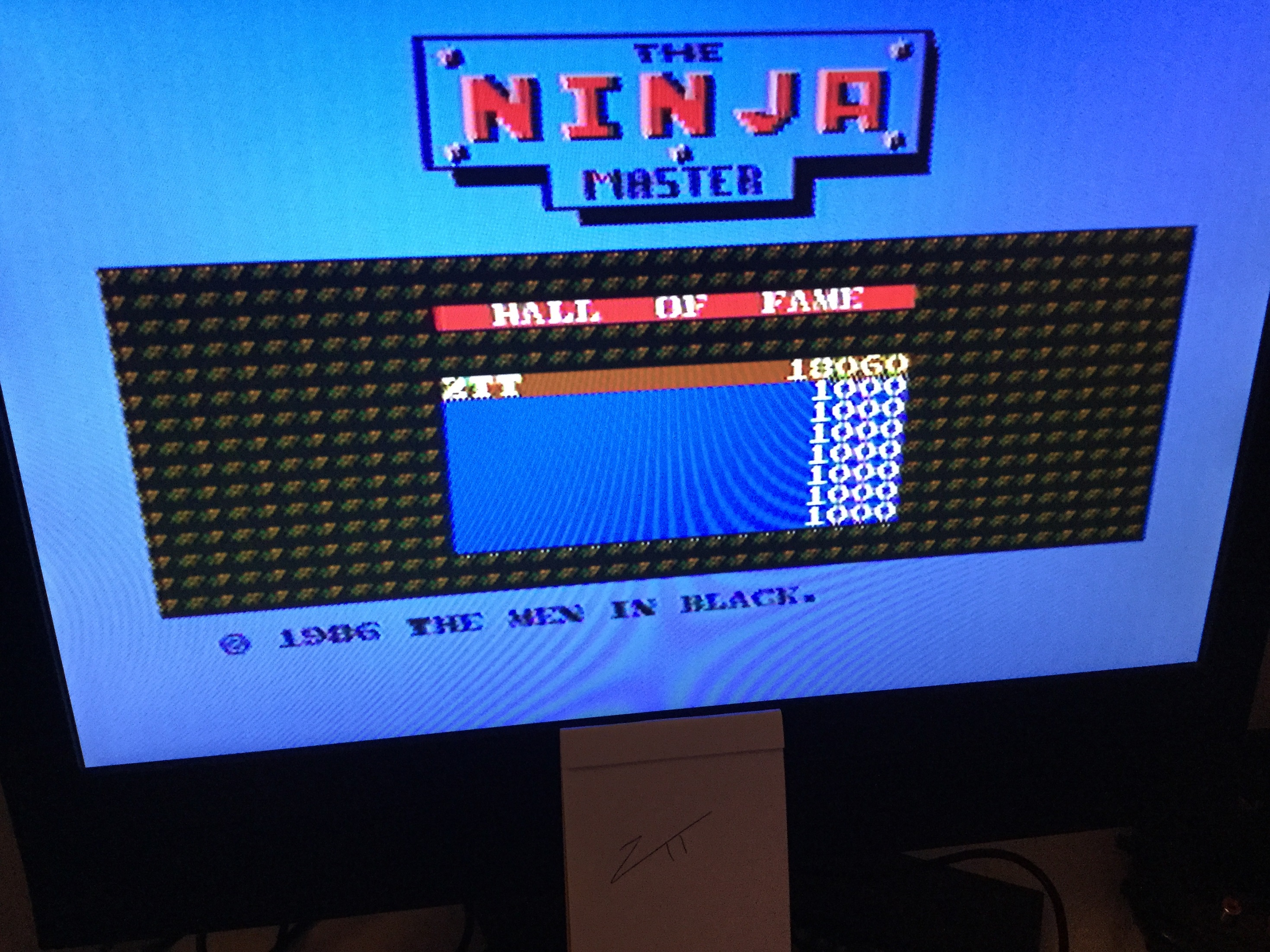 Frankie: The Ninja Master (Commodore 64) 18,060 points on 2022-04-18 02:09:31
