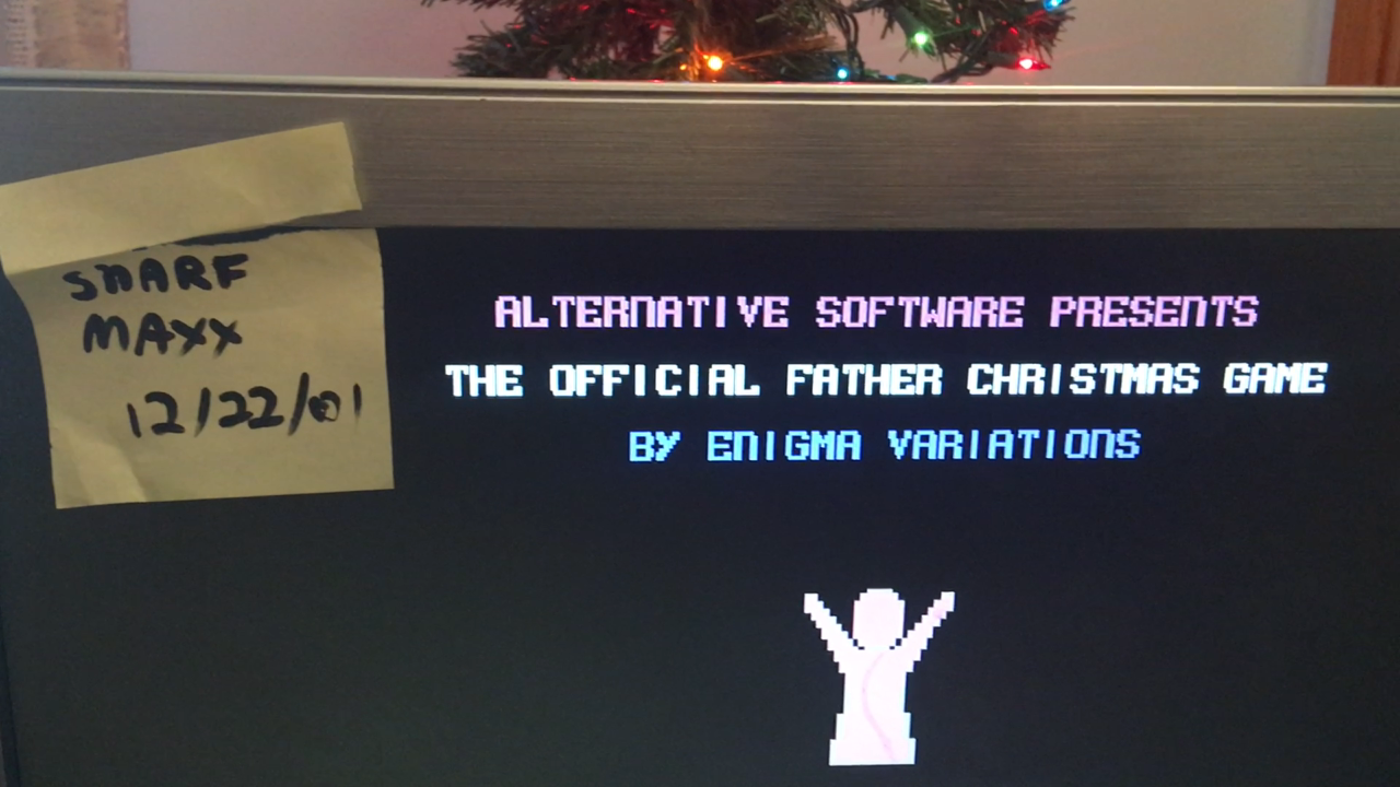 SnarfMaxx: The Official Father Christmas (Commodore 64 Emulated) 17,090 points on 2022-05-12 08:12:16