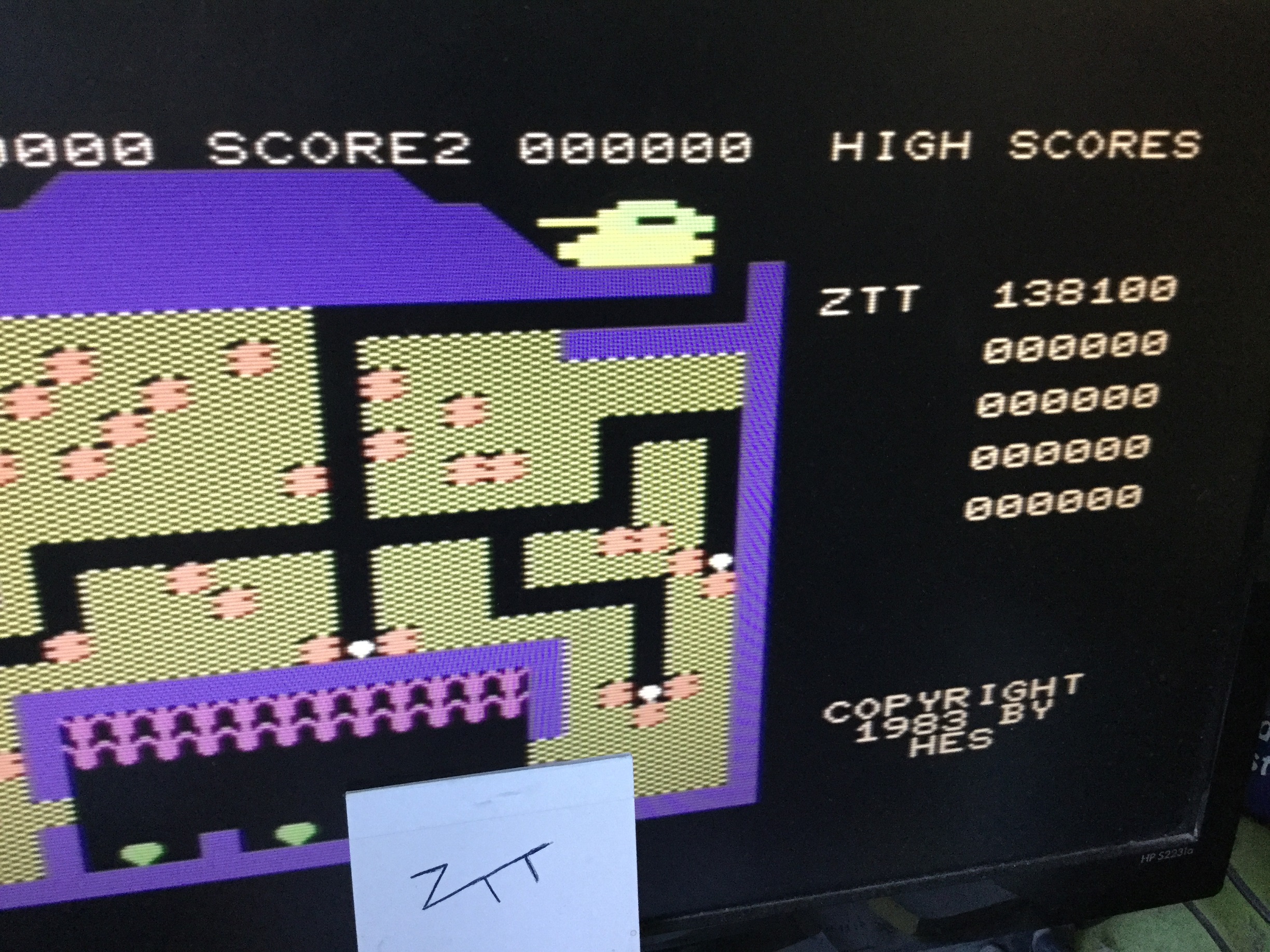 Frankie: The Pit (Commodore 64 Emulated) 138,100 points on 2022-09-09 05:57:54