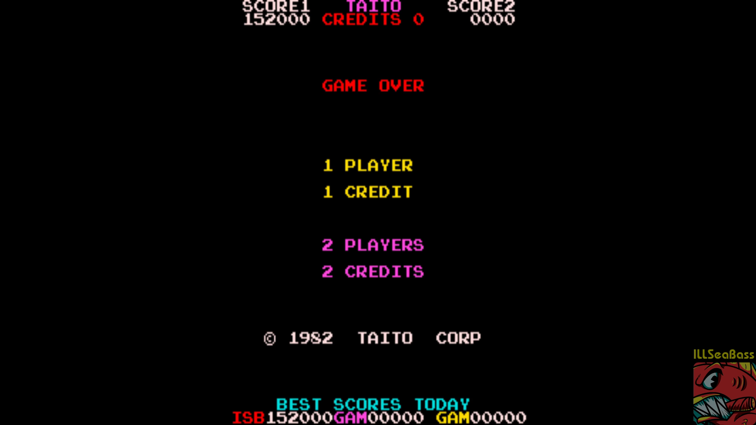 ILLSeaBass: The Pit [thepit] (Arcade Emulated / M.A.M.E.) 152,000 points on 2019-01-10 07:45:54