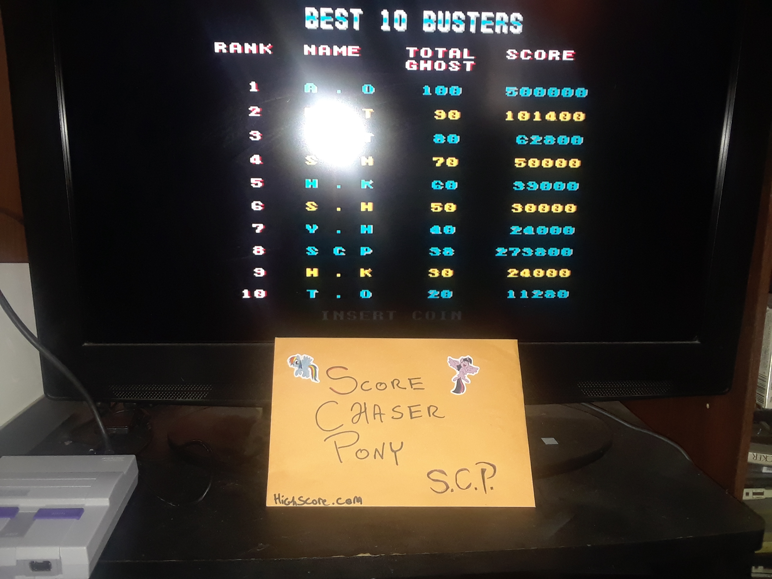 Scorechaserpony: The Real Ghostbusters [ghostb] (Arcade Emulated / M.A.M.E.) 273,800 points on 2019-04-08 12:10:47