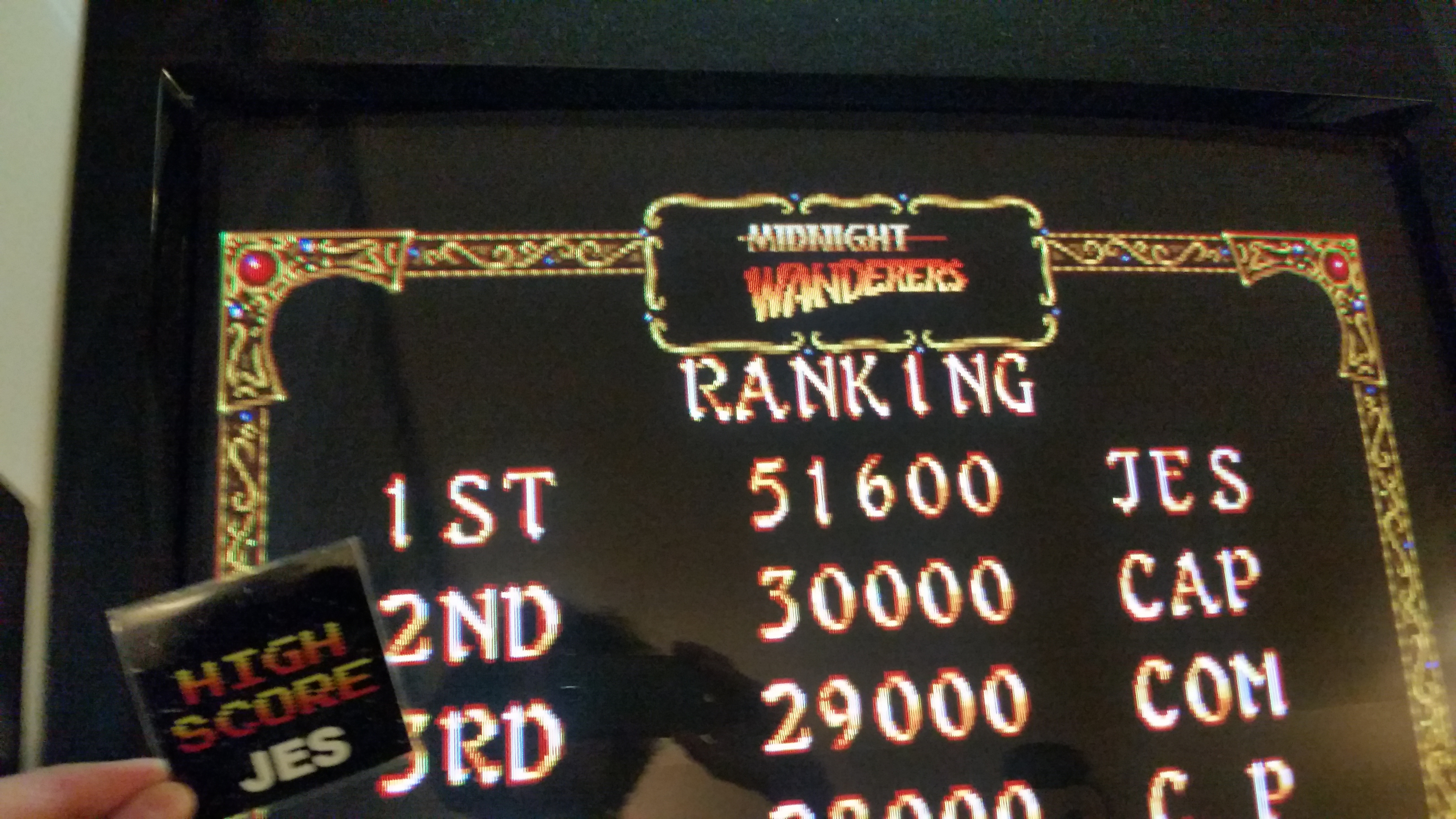 JES: Three Wonders: Midnight Wanderers [3wonders] (Arcade Emulated / M.A.M.E.) 51,600 points on 2017-01-13 09:36:09