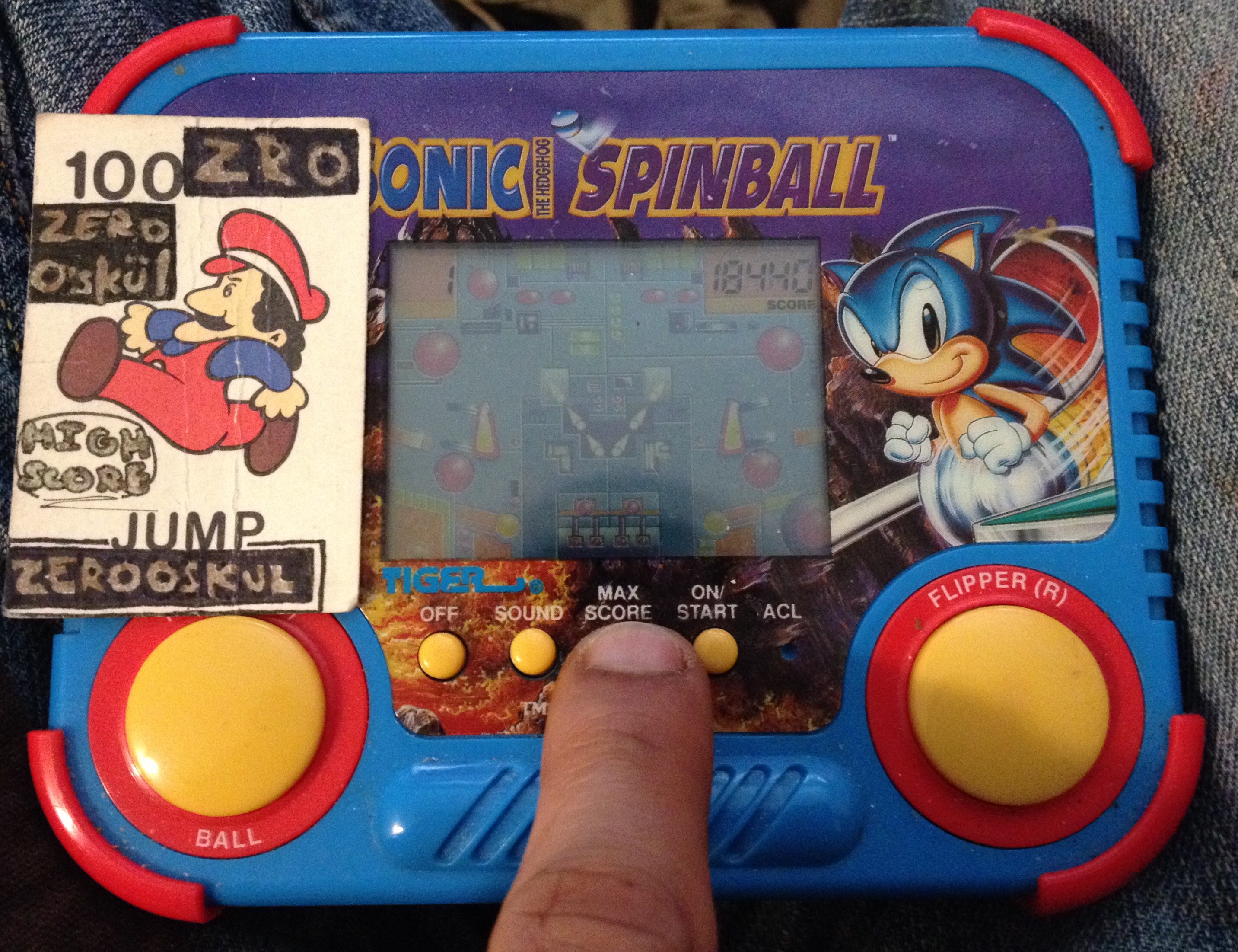 zerooskul: Tiger Electronics Sonic Spinball (Dedicated Handheld) 18,440 points on 2019-05-26 15:19:00