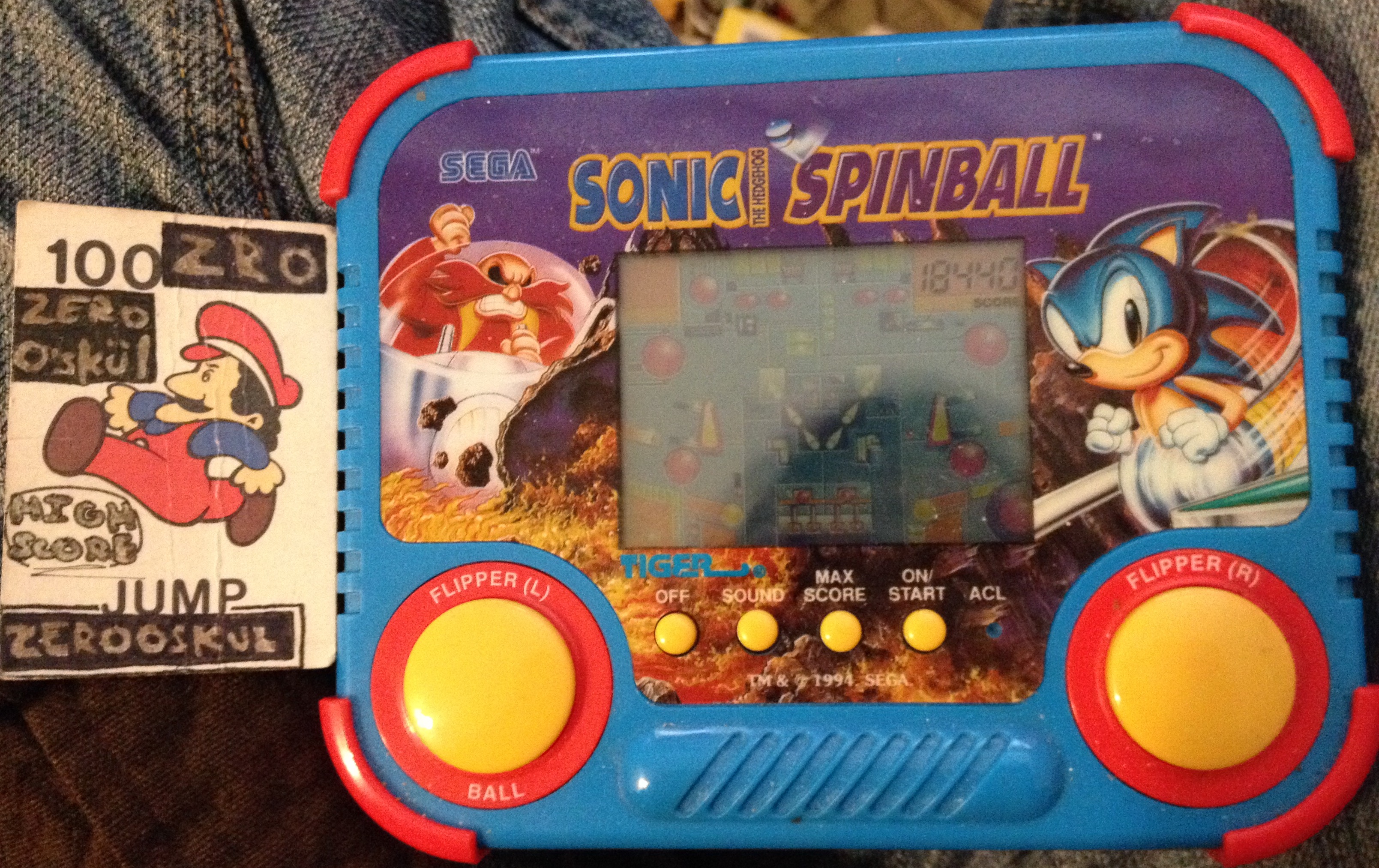 zerooskul: Tiger Electronics Sonic Spinball (Dedicated Handheld) 18,440 points on 2019-05-26 15:19:00
