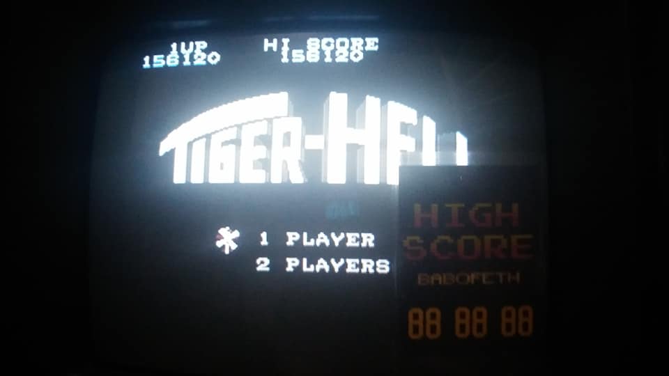 BabofetH: Tiger-Heli (NES/Famicom) 156,120 points on 2020-08-07 03:26:57