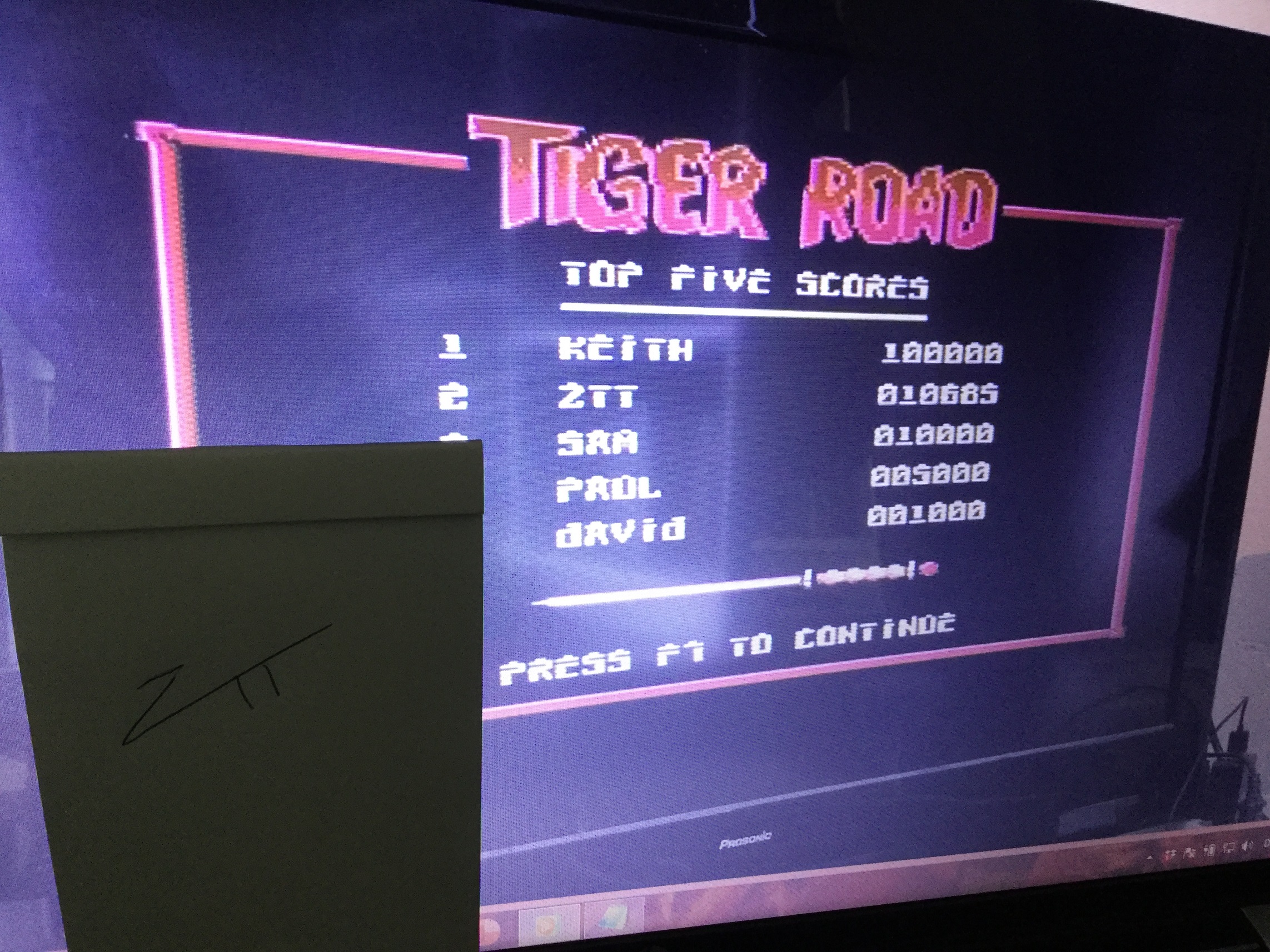 Frankie: Tiger Road (Commodore 64) 10,685 points on 2022-05-13 01:44:19