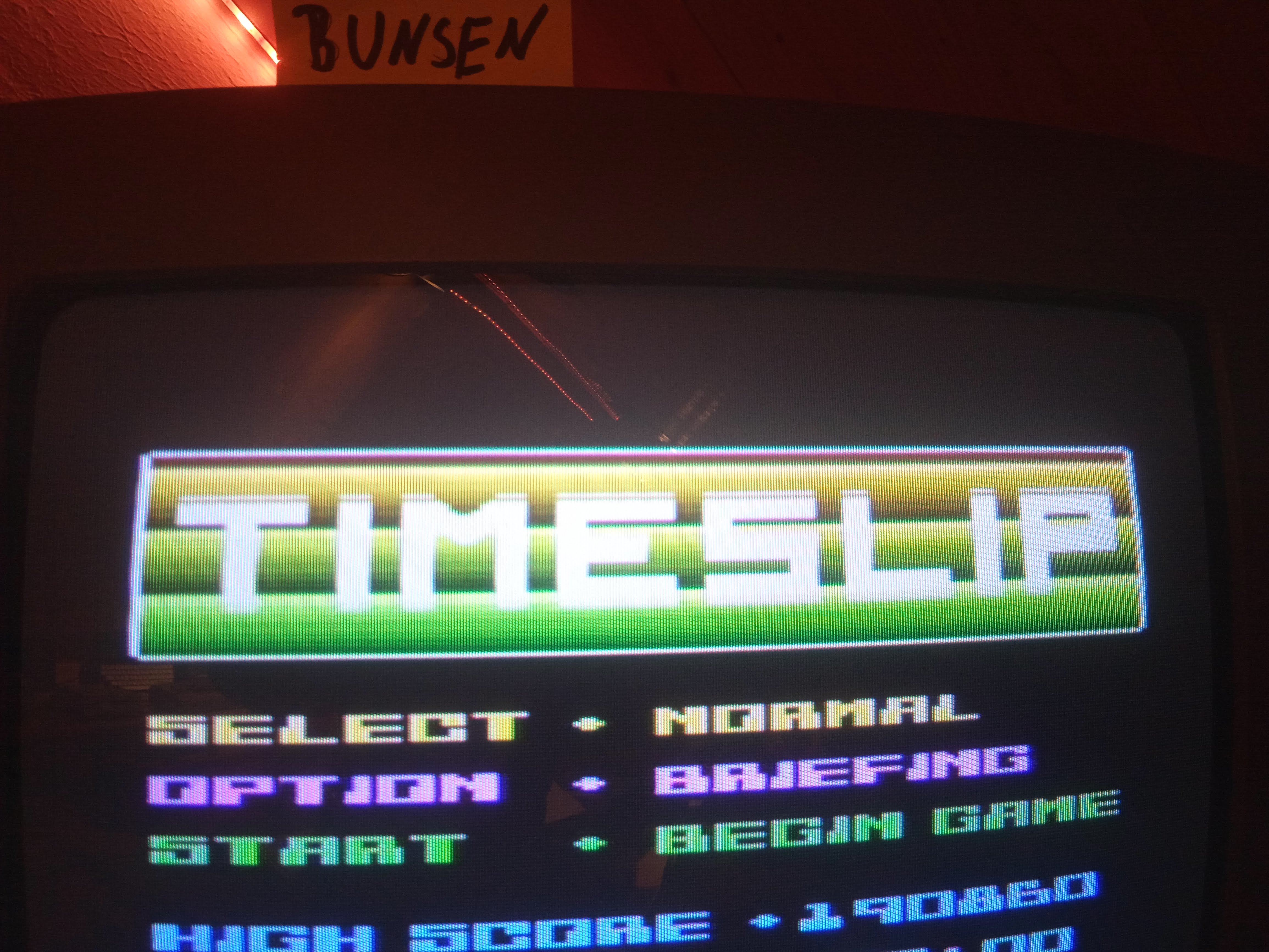 Bunsen: Timeslip 2020 (Atari 400/800/XL/XE) 190,860 points on 2020-04-19 03:03:42