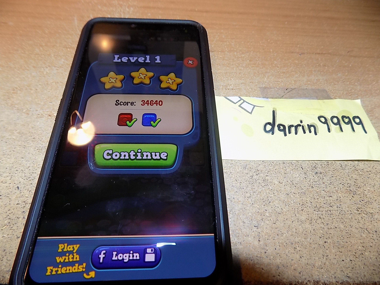 darrin9999: Toy Blast: Level 1 (iOS) 34,640 points on 2020-07-08 14:21:53