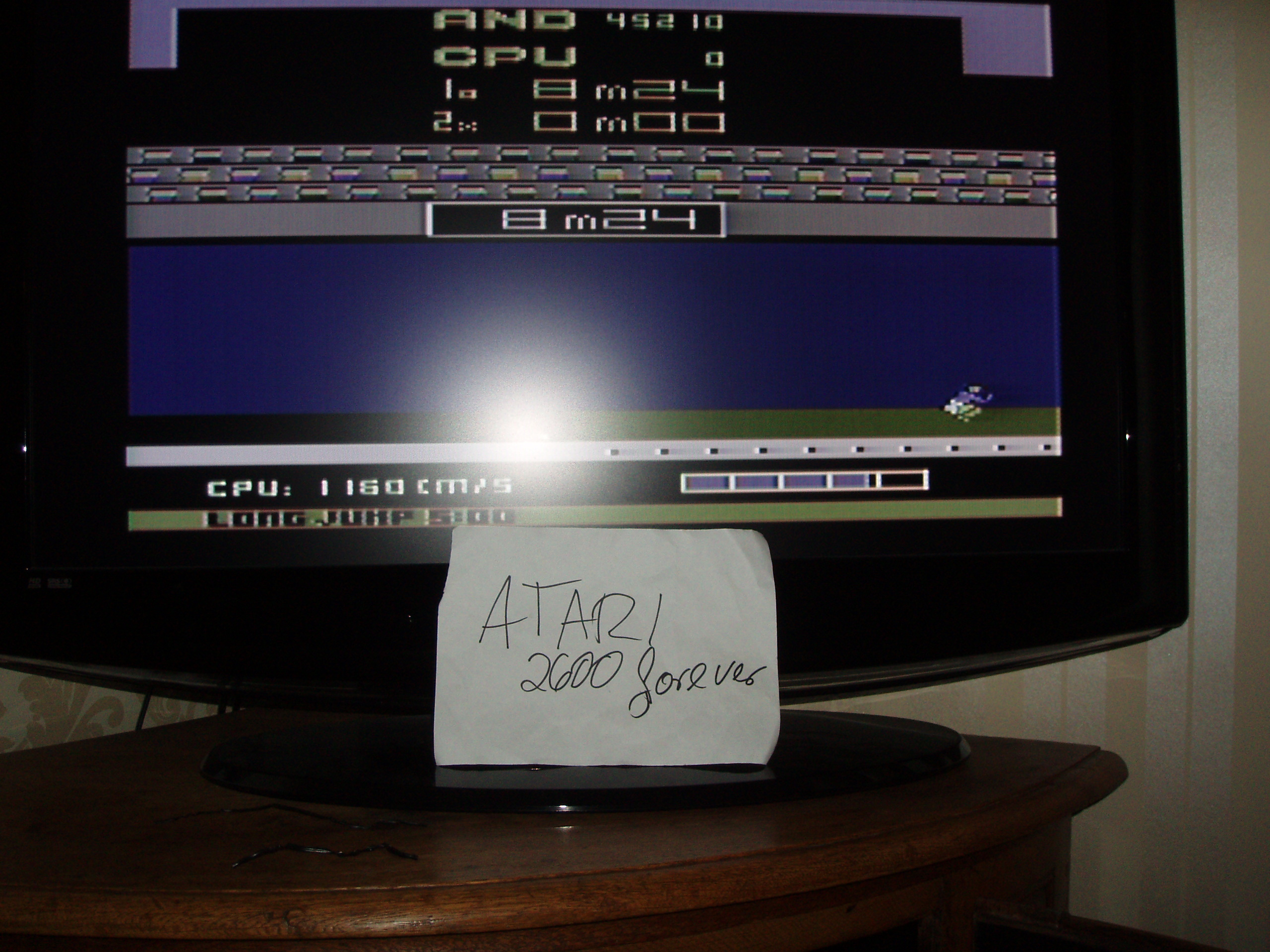 atari2600forever: Track and Field (Atari 2600 Novice/B) 45,210 points on 2019-07-04 03:10:59