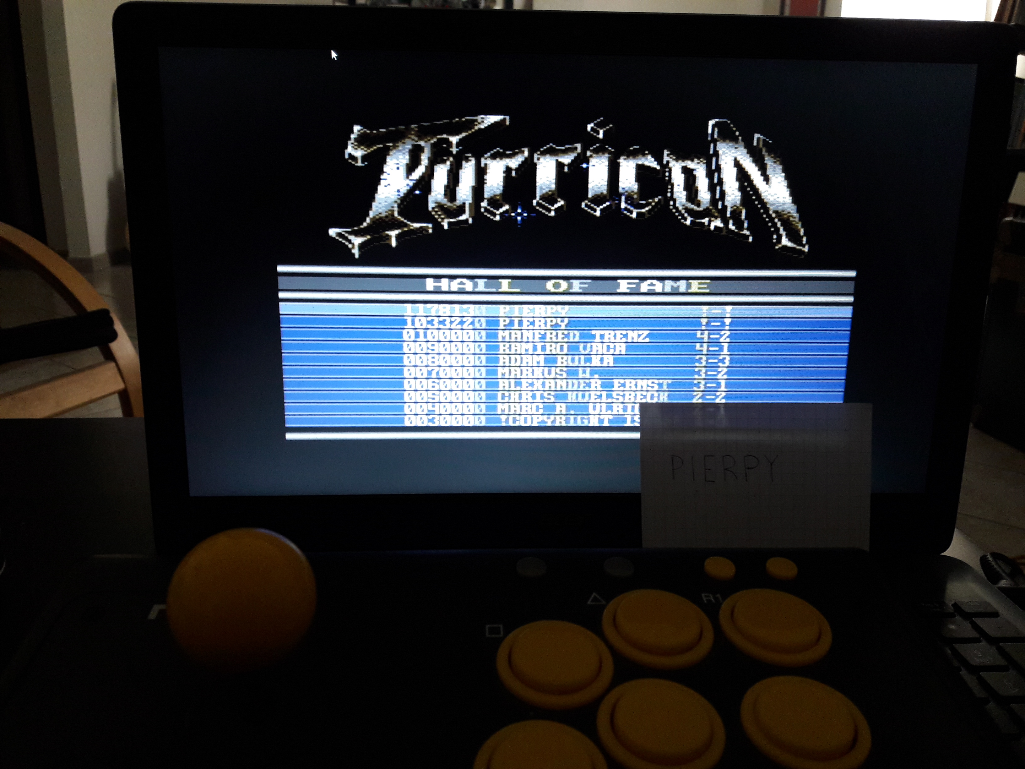 Turrican 1,178,130 points