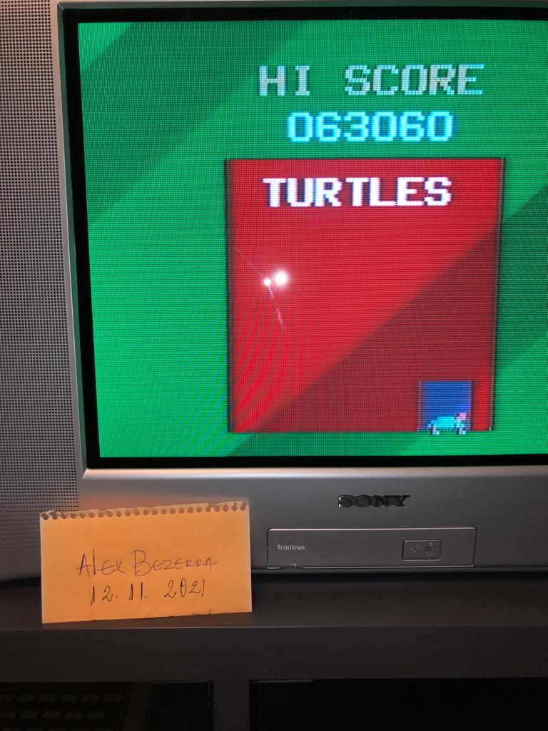 Turtles 63,060 points