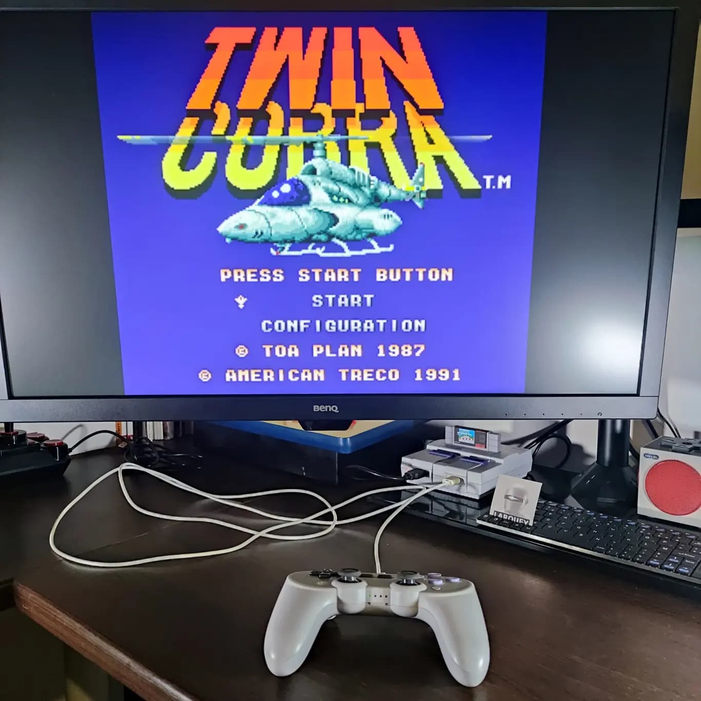 Larquey: Twin Cobra (Sega Genesis / MegaDrive Emulated) 65,080 points on 2022-09-24 10:33:37