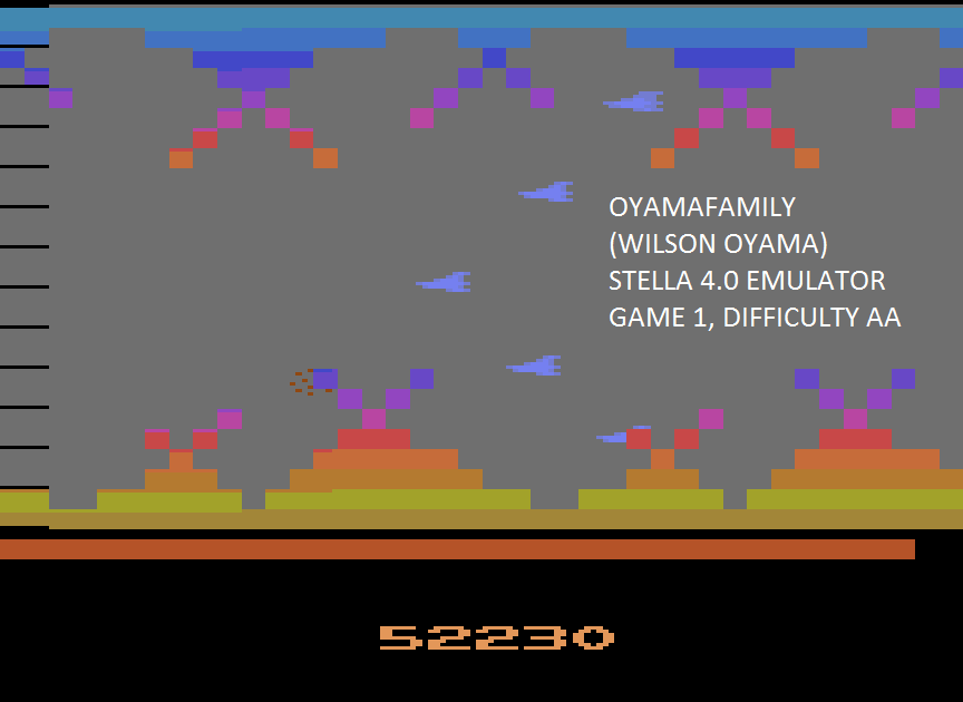 oyamafamily: Vanguard (Atari 2600 Emulated Expert/A Mode) 52,230 points on 2015-08-26 19:53:35