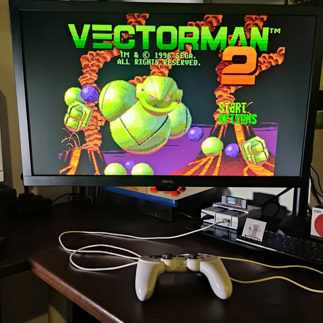 Larquey: Vectorman 2 (Sega Genesis / MegaDrive Emulated) 21,820 points on 2022-09-04 04:19:47