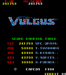 baldbull: Vulgus [vulgus] (Arcade Emulated / M.A.M.E.) 241,750 points on 2016-02-12 16:09:31