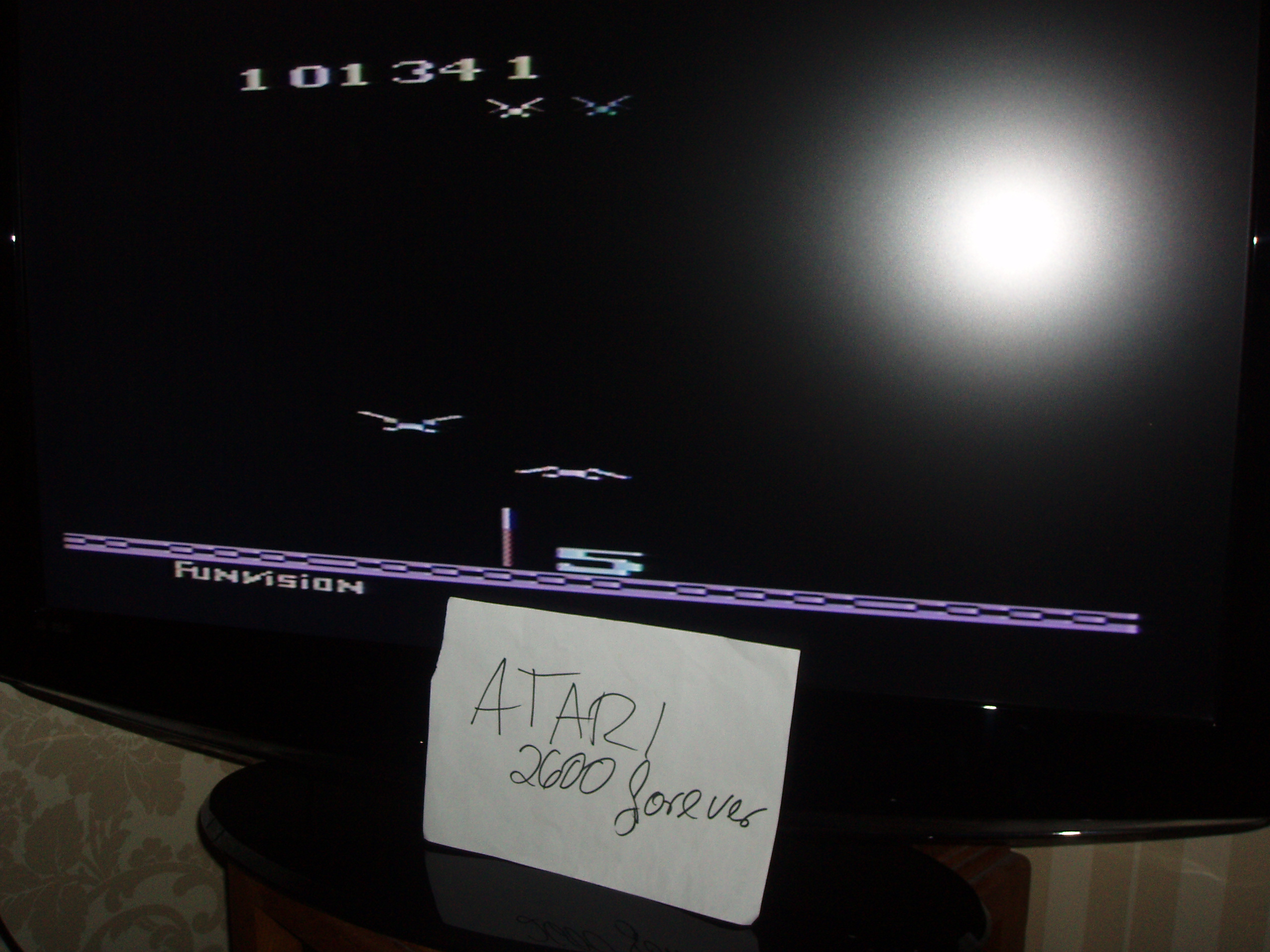 atari2600forever: Vulture Attack / Condor Attack (Atari 2600 Novice/B) 101,341 points on 2017-09-14 03:16:57