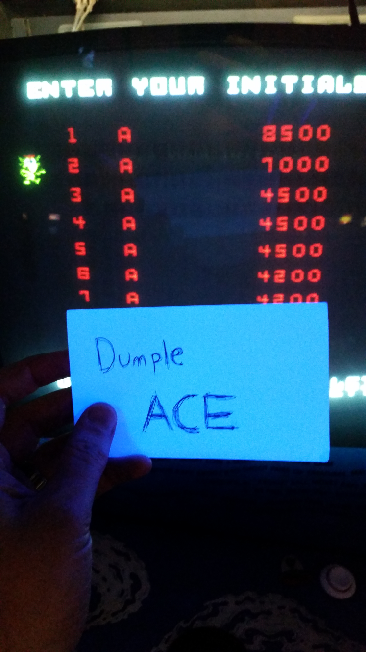 Dumple: Wacko (Arcade) 8,500 points on 2019-06-29 10:18:34