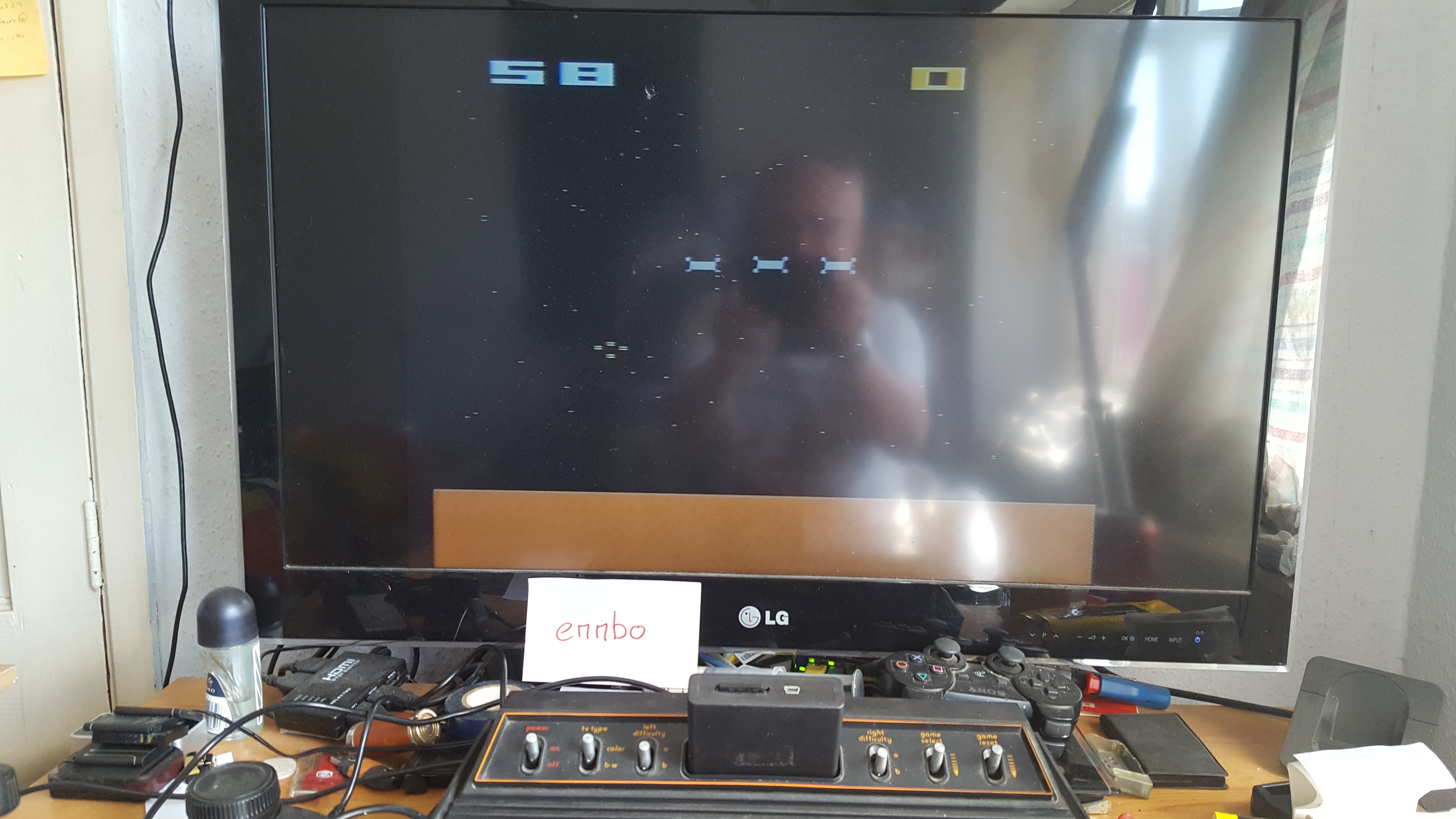 emmbo: Warplock (Atari 2600 Novice/B) 58 points on 2016-04-20 04:46:48
