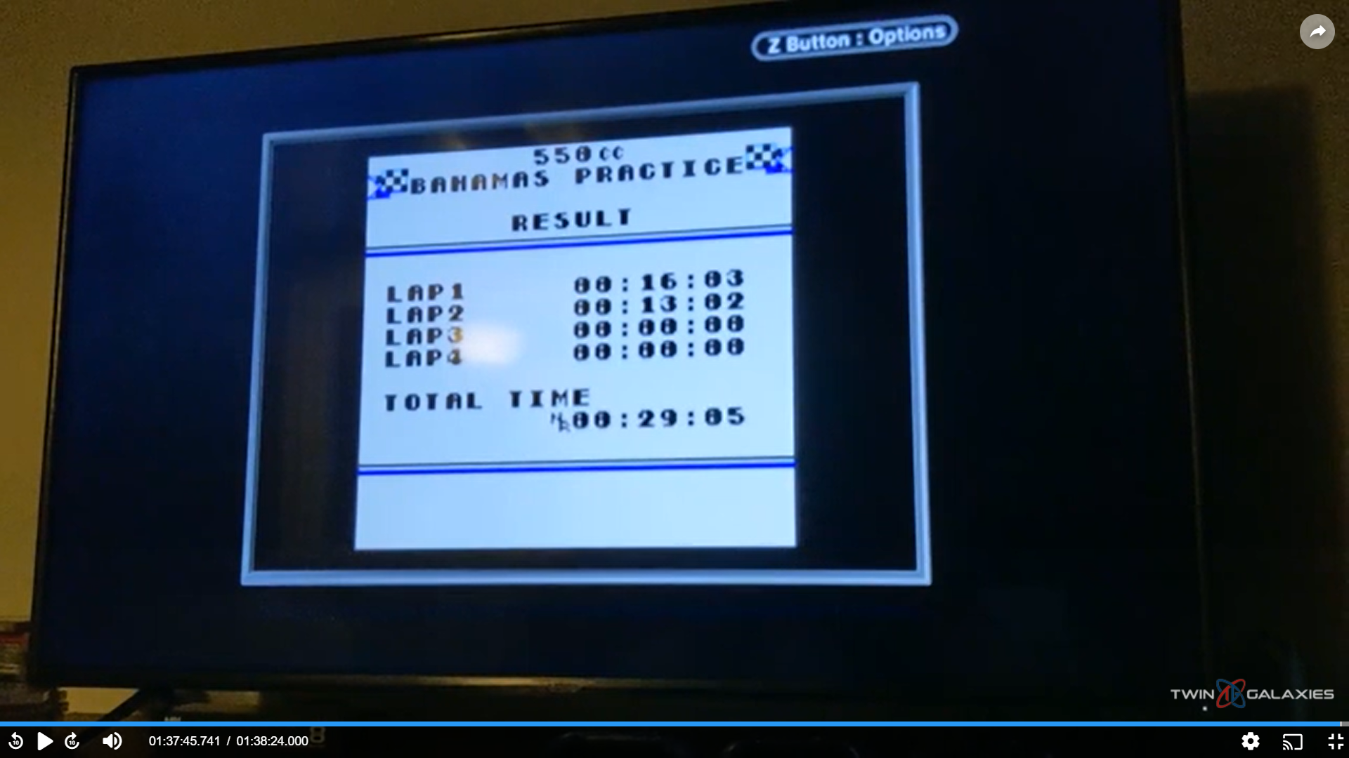 thegamer1185: Wave Race: Circuit 1: Bahamas [550cc][Total Time] (Game Boy) 0:00:29.05 points on 2022-03-24 20:10:07