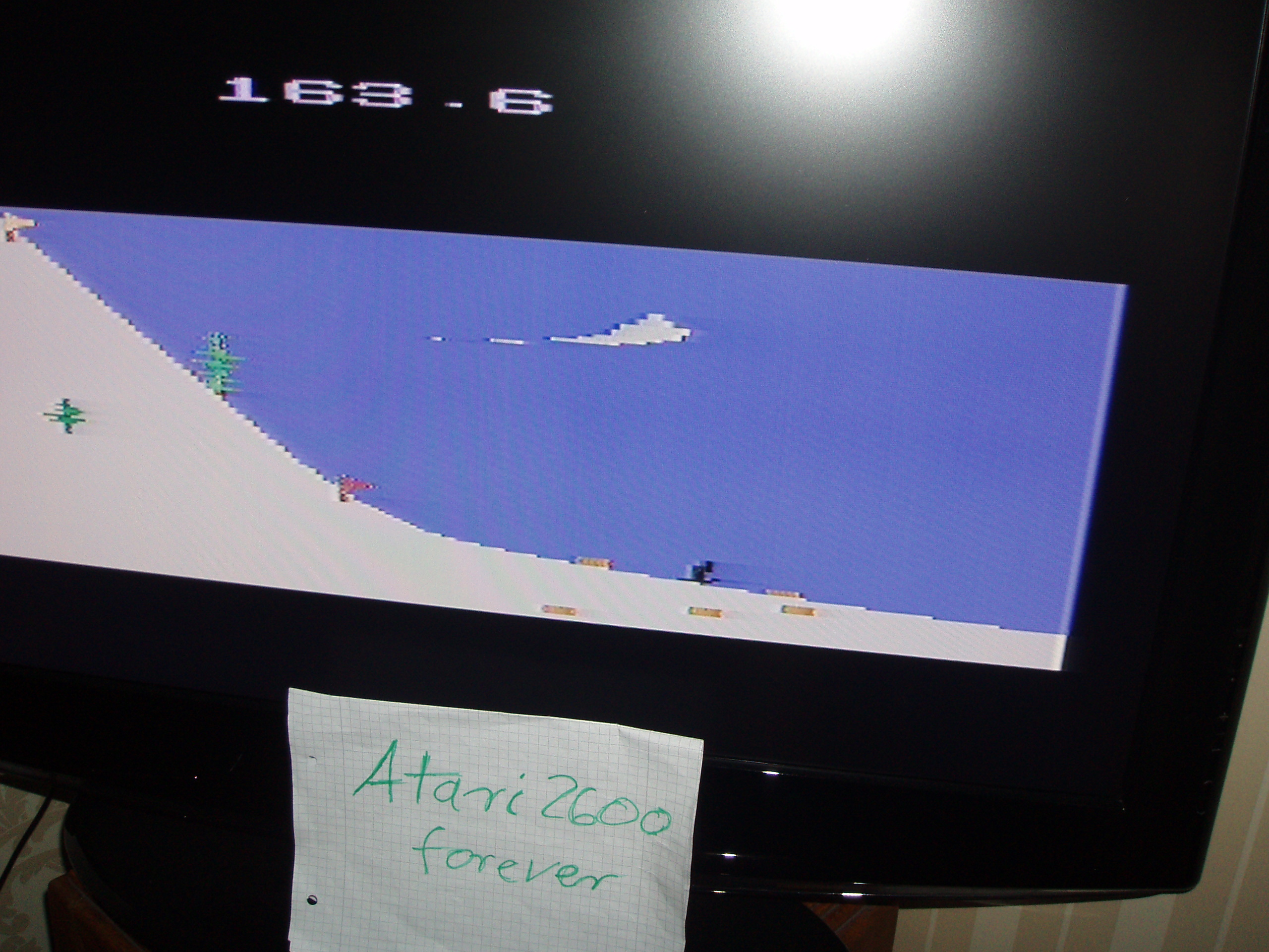 atari2600forever: Winter Games: Ski Jump (Atari 2600) 164 points on 2016-01-25 03:24:30