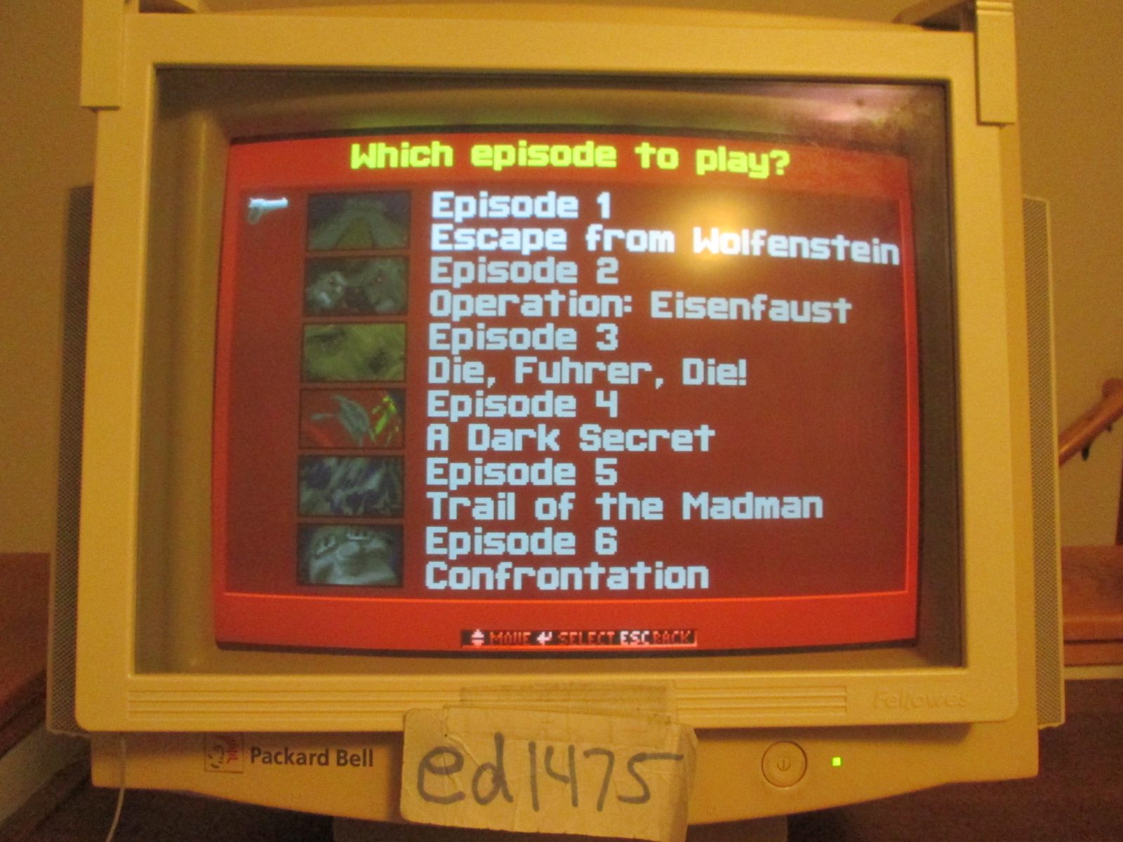 ed1475: Wolfenstein 3D: Episode 1: Escape from Wolfenstein [Bring 