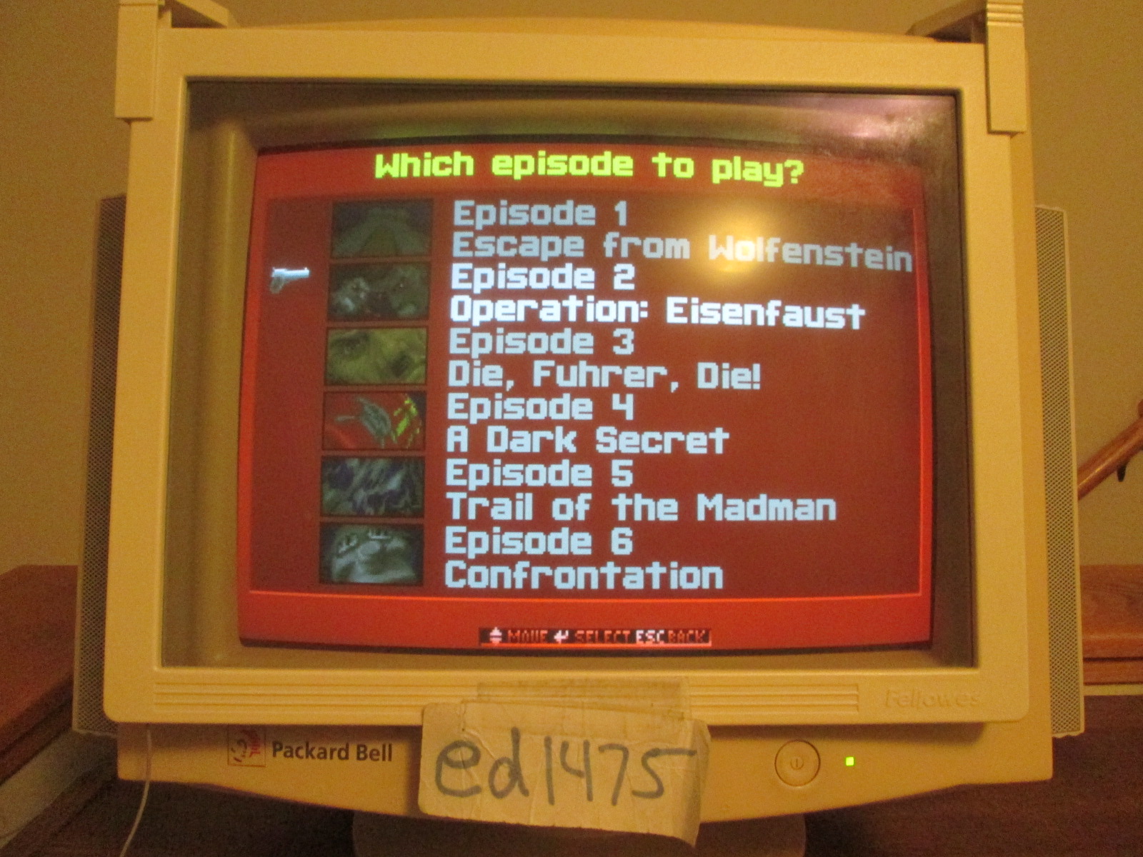 ed1475: Wolfenstein 3D: Episode 2: Operation Eisenfaust [Bring 
