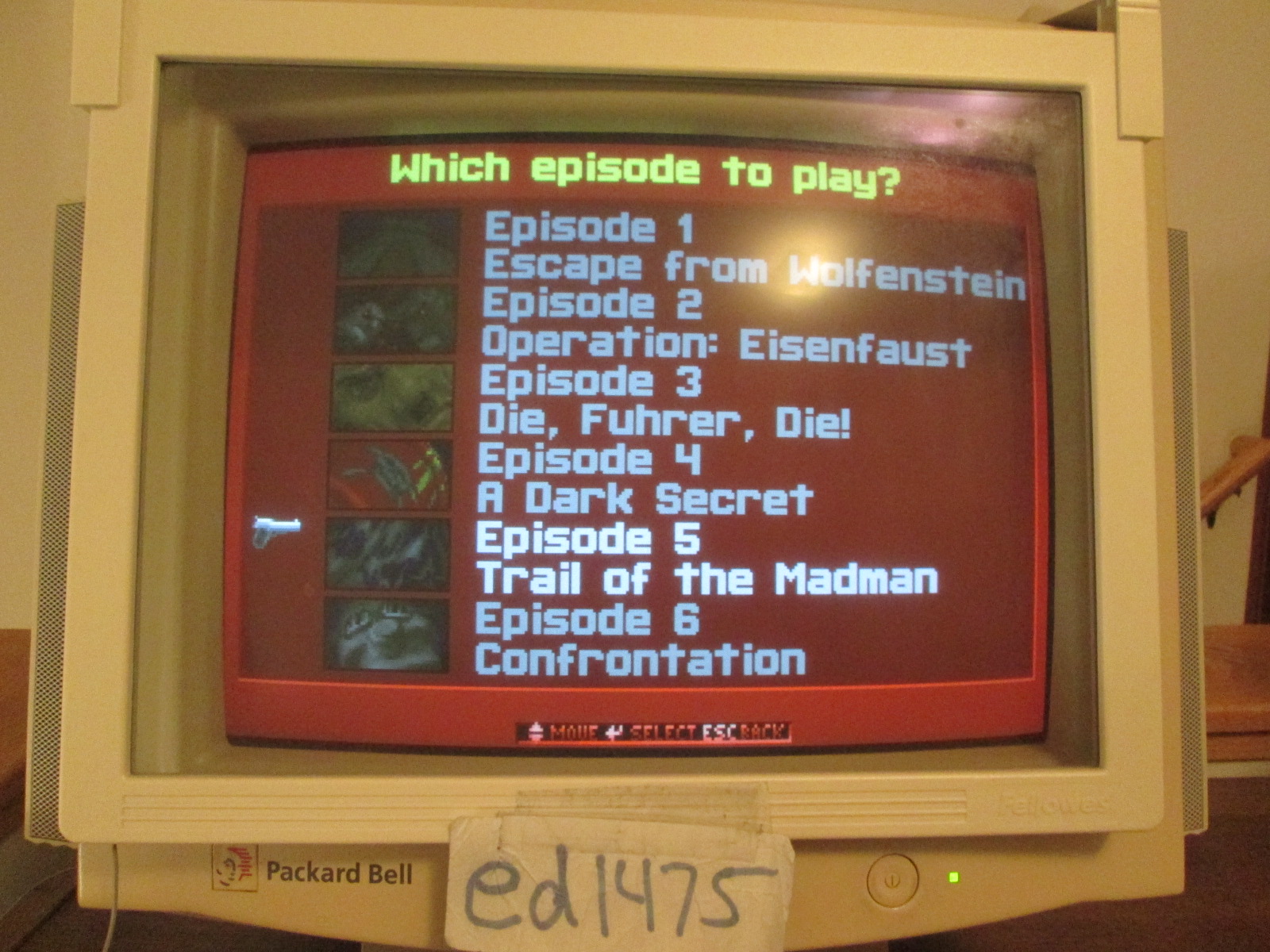 ed1475: Wolfenstein 3D: Episode 5: Trail of the Madman [Bring \
