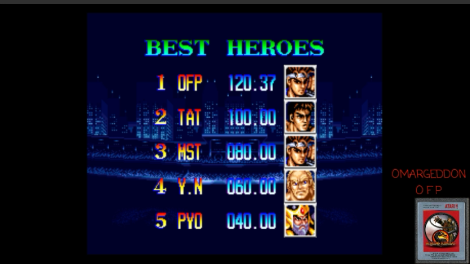 World Heroes 2 Jet 120 points