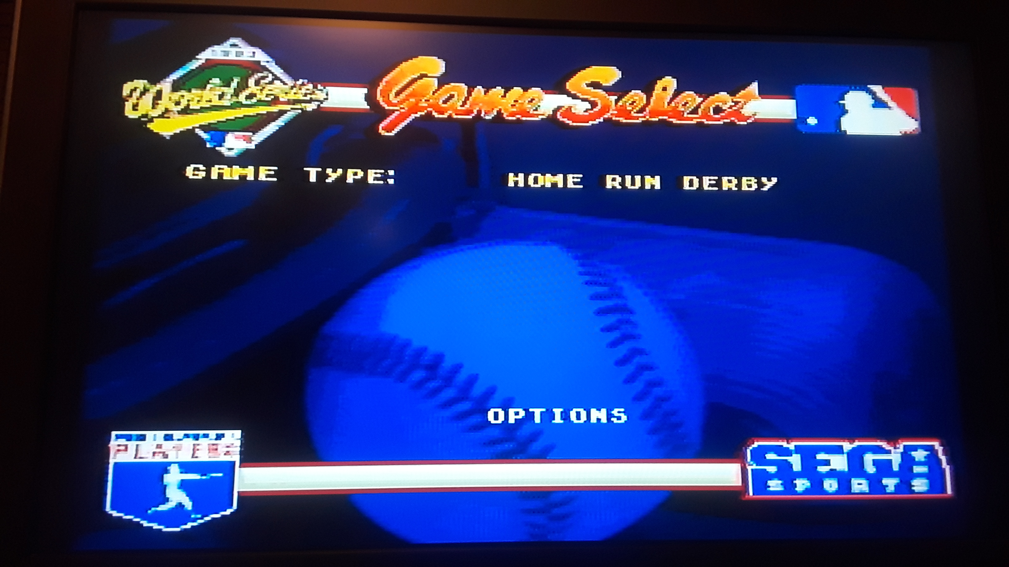 JML101582: World Series Baseball: Home Run Derby (Sega Genesis / MegaDrive Emulated) 5 points on 2019-11-16 22:36:25