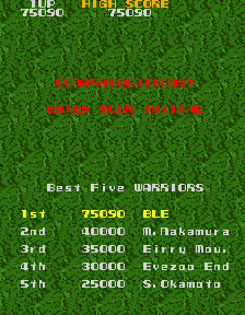 BrutalLevel3: Xevious (Arcade Emulated / M.A.M.E.) 75,090 points on 2016-06-30 07:24:17