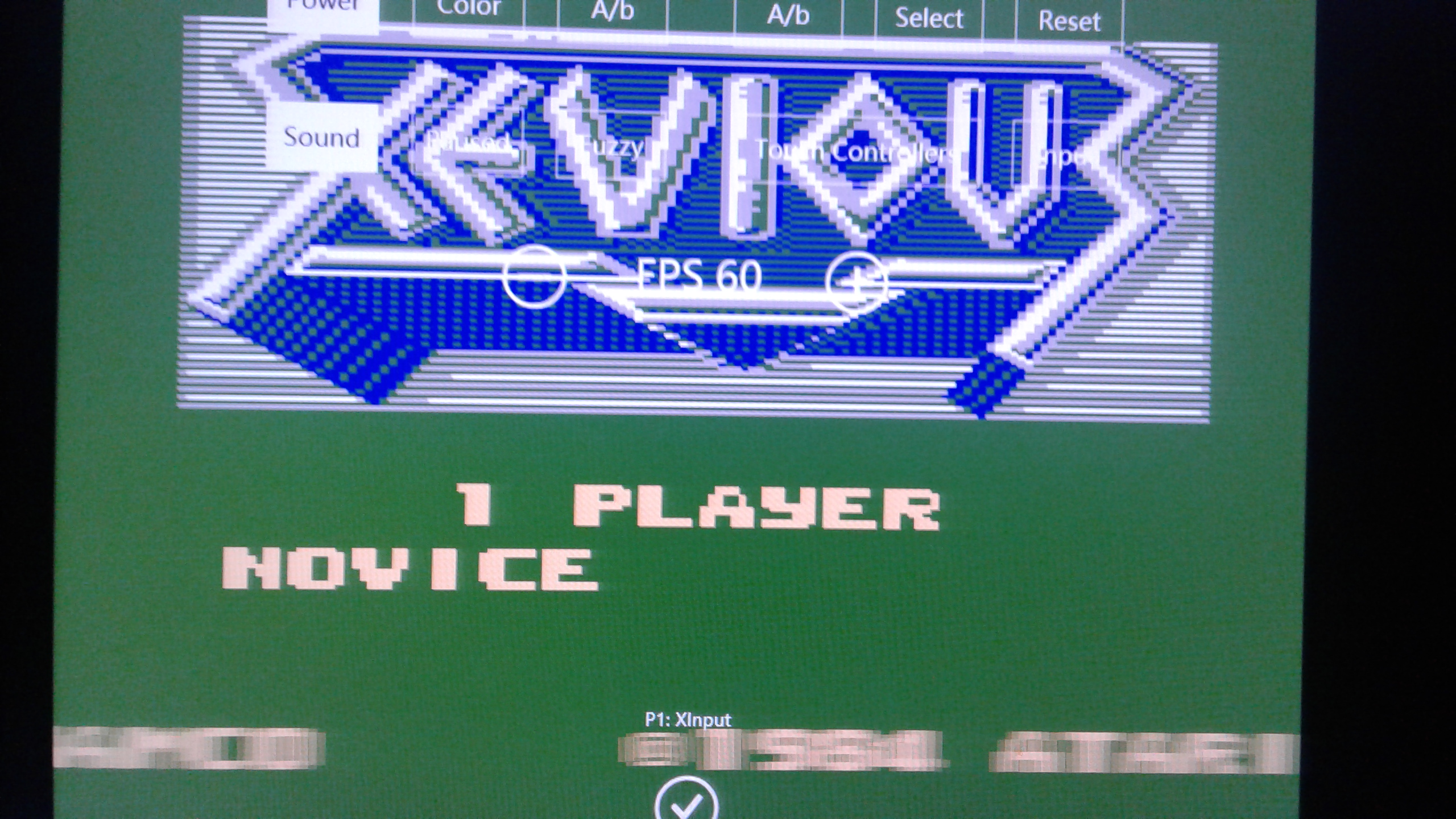Mark: Xevious: Novice (Atari 7800 Emulated) 11,690 points on 2019-04-16 23:31:33