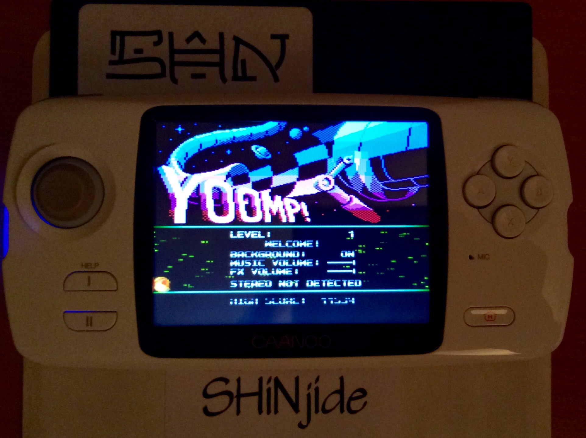 SHiNjide: Yoomp!: Level 1 Start (Atari 400/800/XL/XE Emulated) 11,534 points on 2015-11-16 14:21:38
