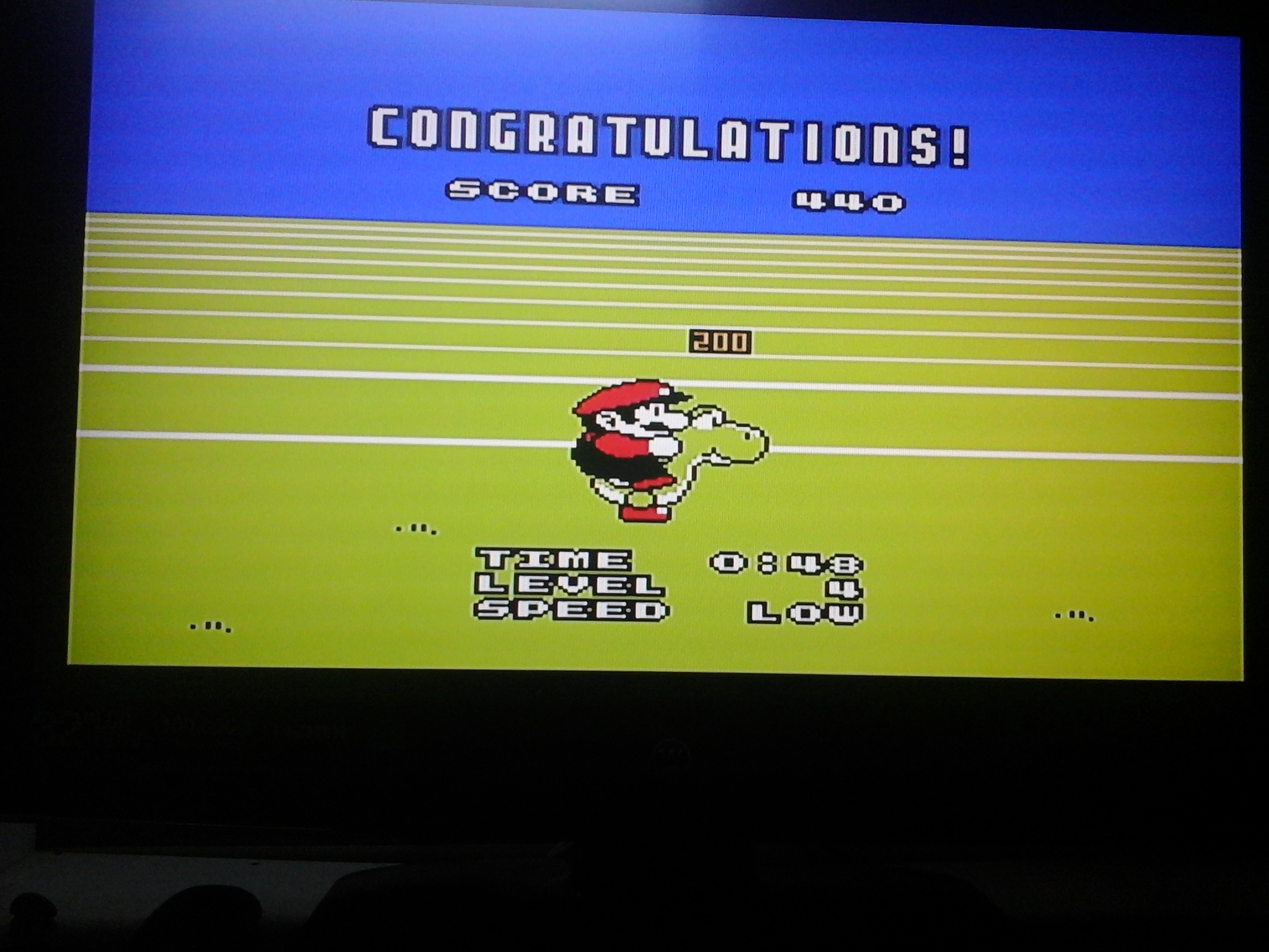MatthewFelix: Yoshi: Finish Time [B-Type/Low Speed/Level 4] (NES/Famicom Emulated) 0:00:48 points on 2015-11-22 16:40:47