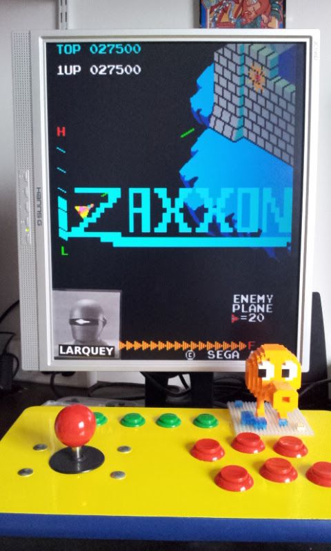 Zaxxon 27,500 points
