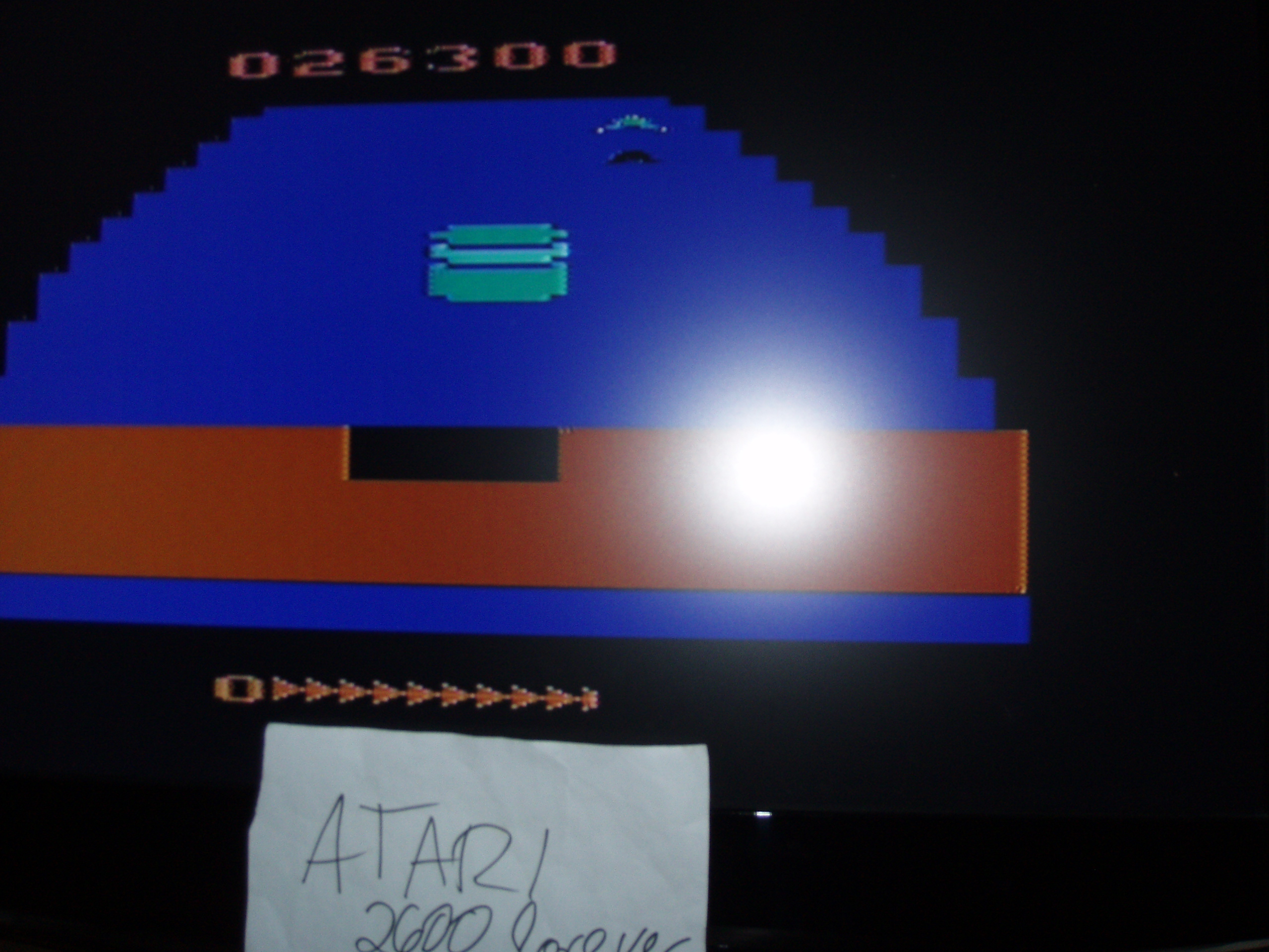 atari2600forever: Zaxxon (Atari 2600 Novice/B) 26,300 points on 2018-08-29 02:17:46