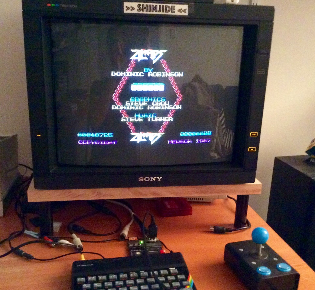 SHiNjide: Zynaps (ZX Spectrum) 48,725 points on 2016-11-03 11:45:13