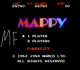 MatthewFelix: Mappy (NES/Famicom Emulated) 68,780 points on 2014-06-13 17:07:49