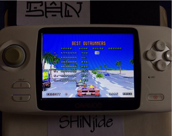 SHiNjide: Outrun (Arcade Emulated / M.A.M.E.) 5,278,930 points on 2014-06-15 06:00:29