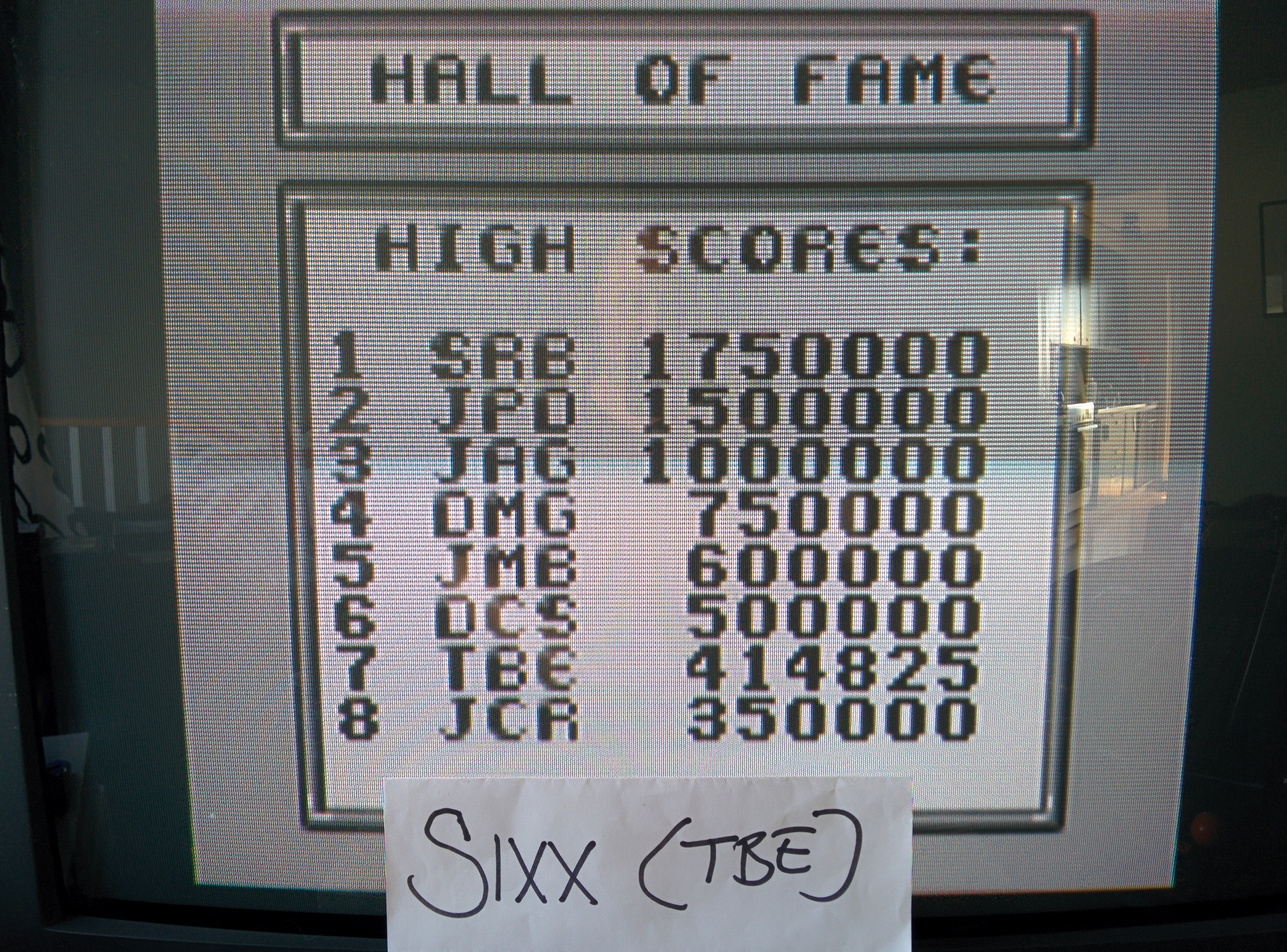 Sixx: Crystal Quest (Game Boy Emulated) 414,825 points on 2014-06-16 07:27:02