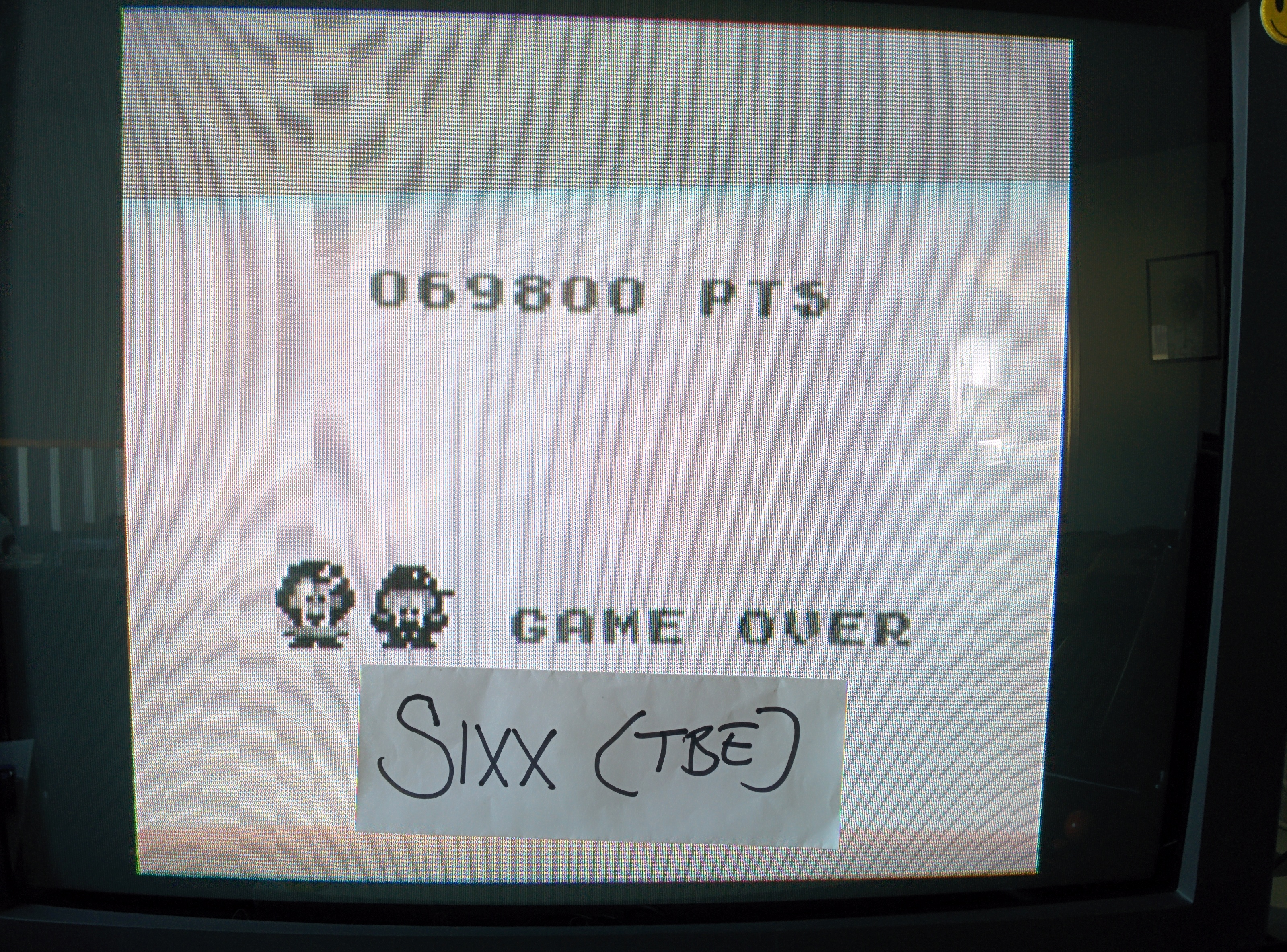 Sixx: Balloon Kid: Single Play (Game Boy Emulated) 69,800 points on 2014-06-16 11:47:06