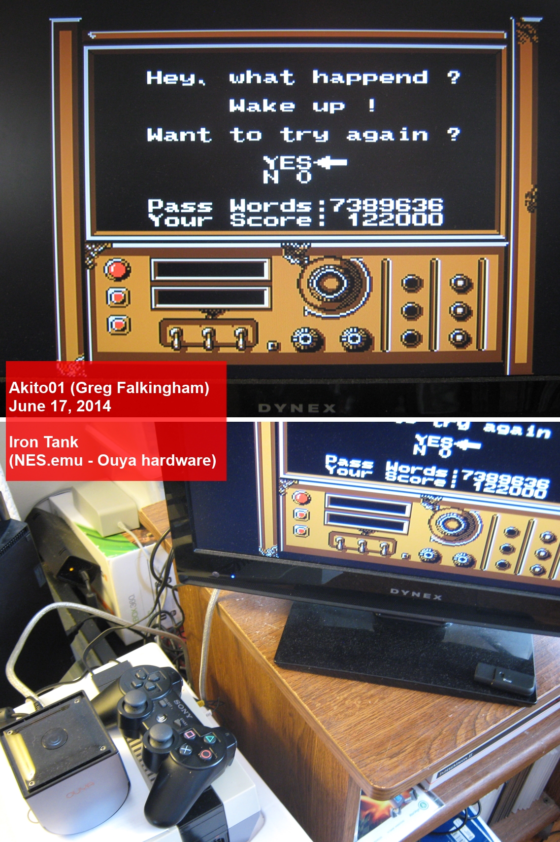 Akito01: Iron Tank (NES/Famicom Emulated) 122,000 points on 2014-06-17 11:32:02