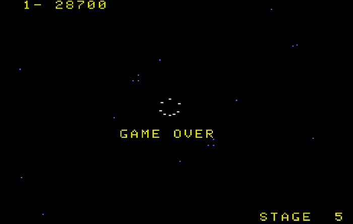 cncfreak: Gyruss (Colecovision Emulated) 28,700 points on 2013-09-28 14:51:41