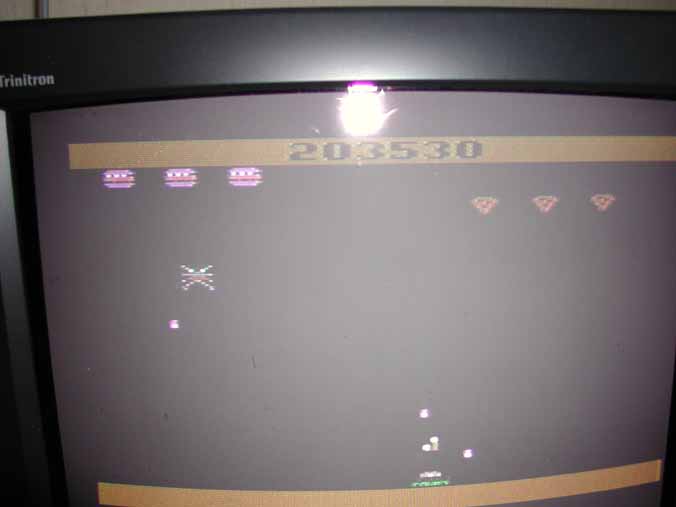 fabriziozavagli: Spider Fighter (Atari 2600 Novice/B) 203,530 points on 2013-09-02 12:31:44