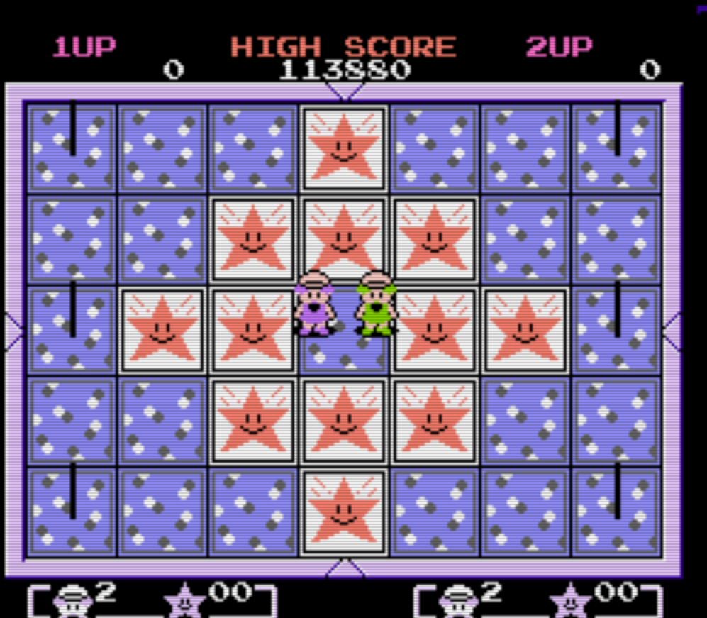 cncfreak: Mendel Palace (NES/Famicom Emulated) 113,880 points on 2013-09-29 06:18:20